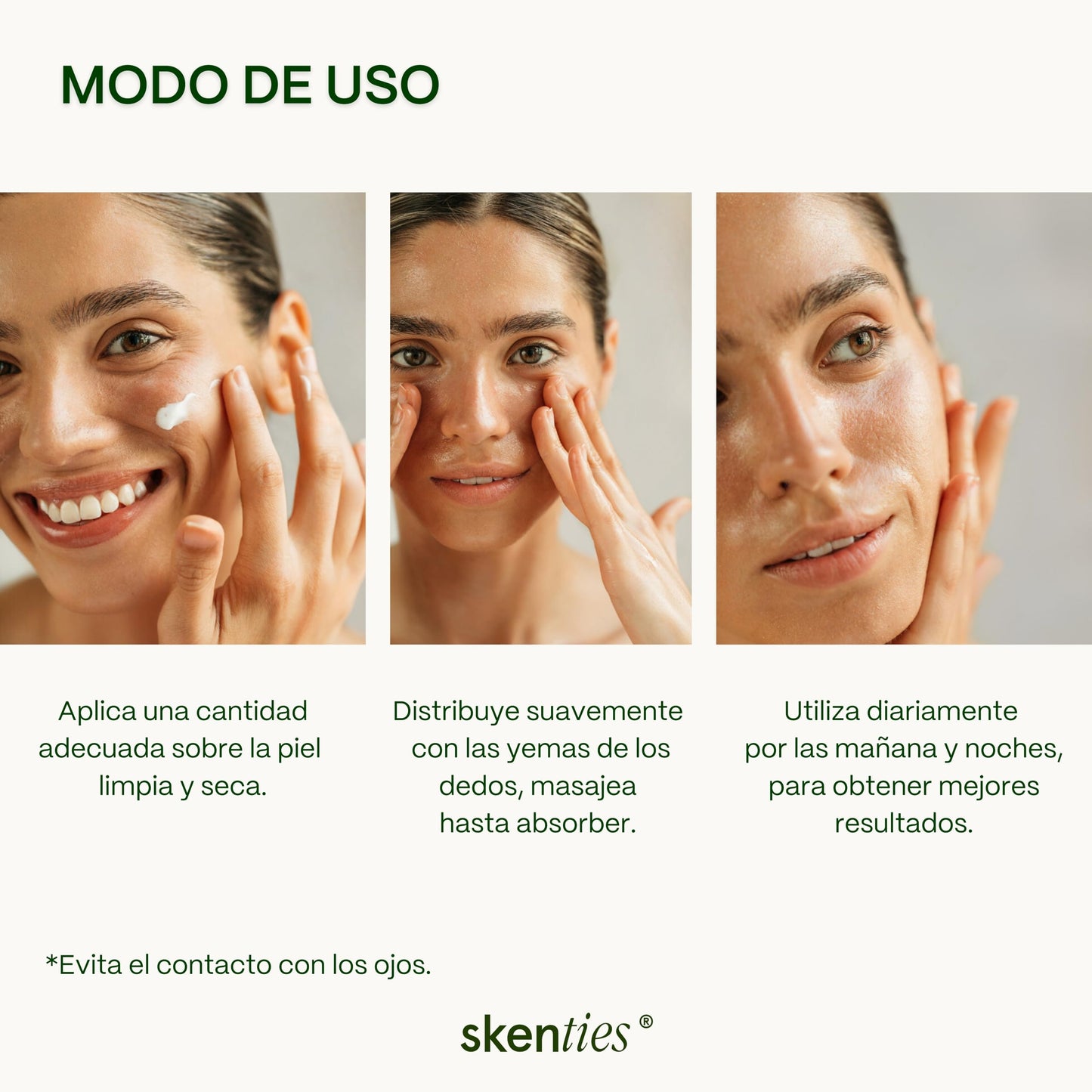 Skenties Crema Facial Baba de Caracol y Colágeno 125g - Antiarrugas, Antimanchas e Hidratante con Hamamelis - Repara y Protege FPS 25 - Skincare para Todo Tipo de Piel Mujer y Hombre