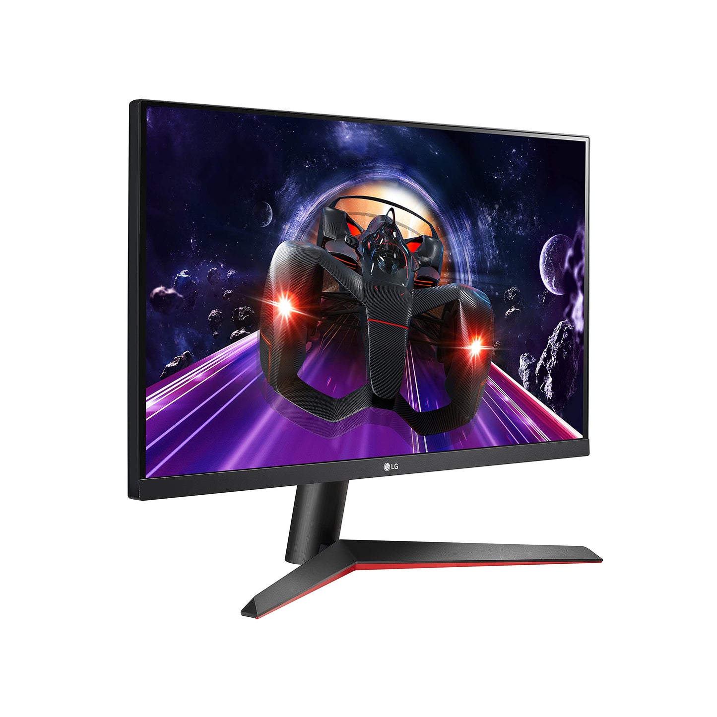 LG 24MP60G-B Monitor IPS Full HD de 24 Pulgadas (1920 x 1080) con AMD FreeSync y Tiempo de Respuesta MBR de 1 ms, y diseño virtualmente sin Bordes de 3 Lados, Color Negro