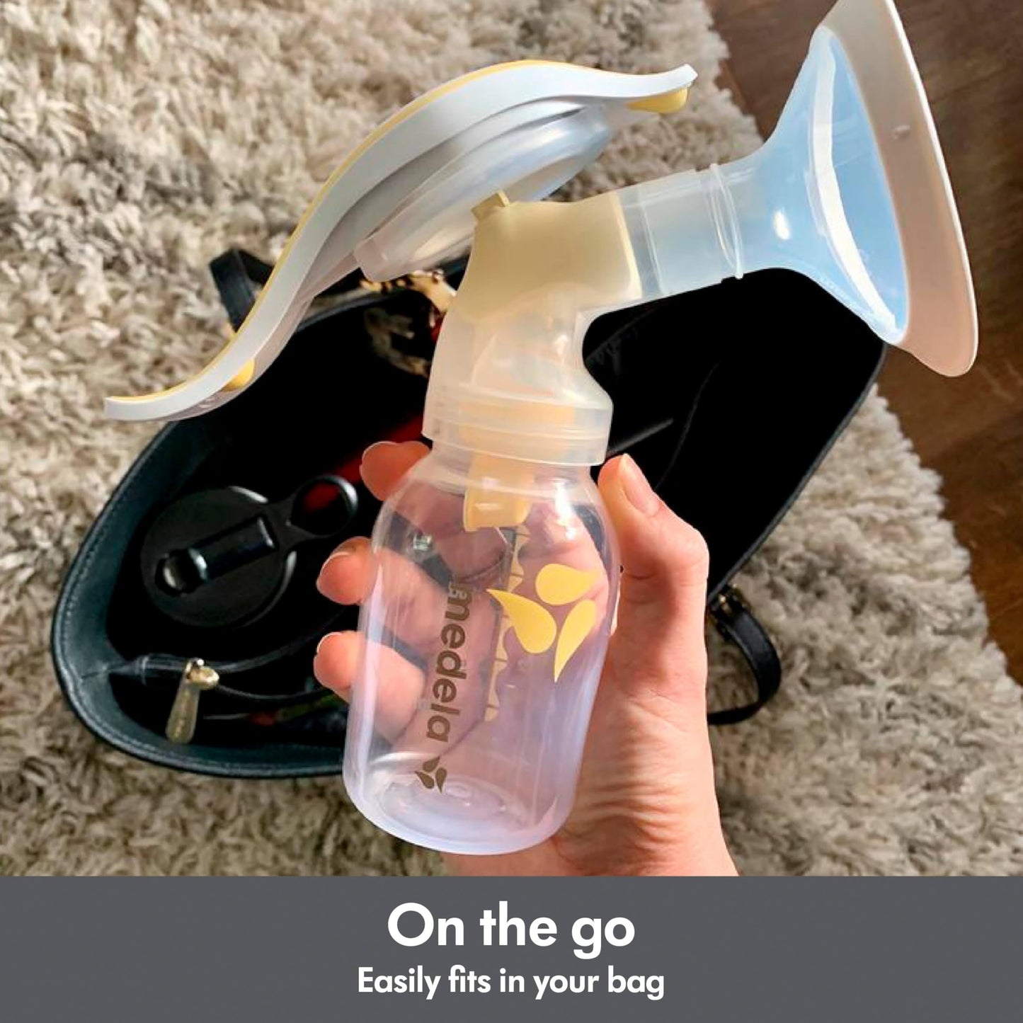 Medela | Extractor de Leche Manual Harmony Flex | Sacaleches Manual | Tiraleches | Contiene: 1 extractor de leche