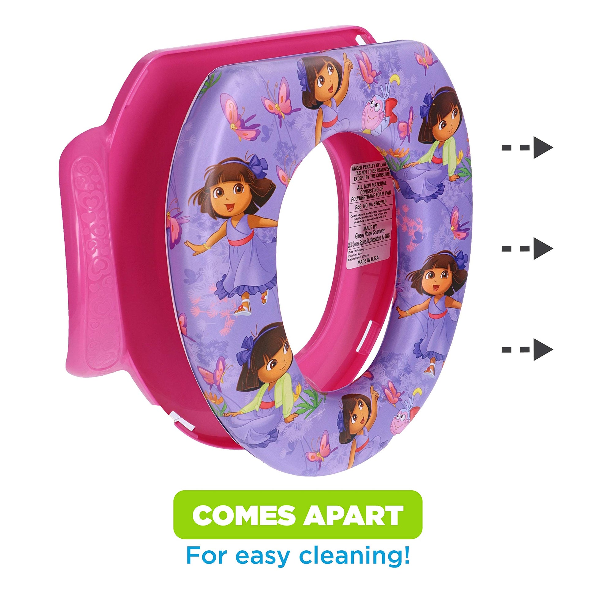 Asiento Infantil Nickelodeon Dora La Exploradora Butterfly Buddies