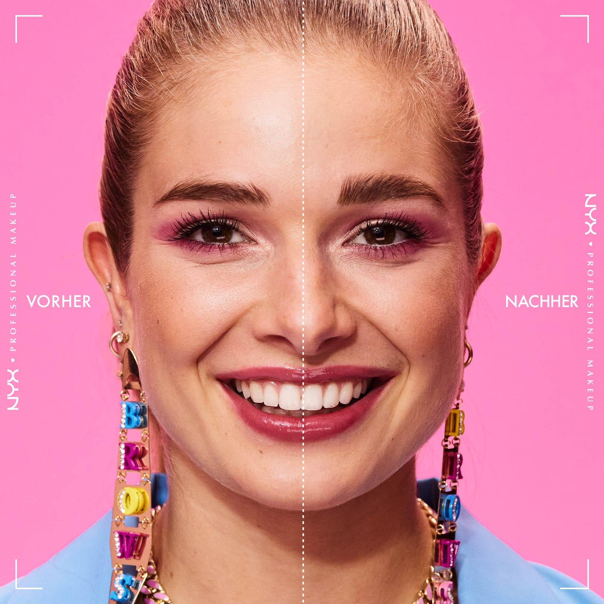 Nyx Professional Makeup Delineador de cejas lift and snatch brow tint pen espresso + The Brow Glue Instant Brow Styler