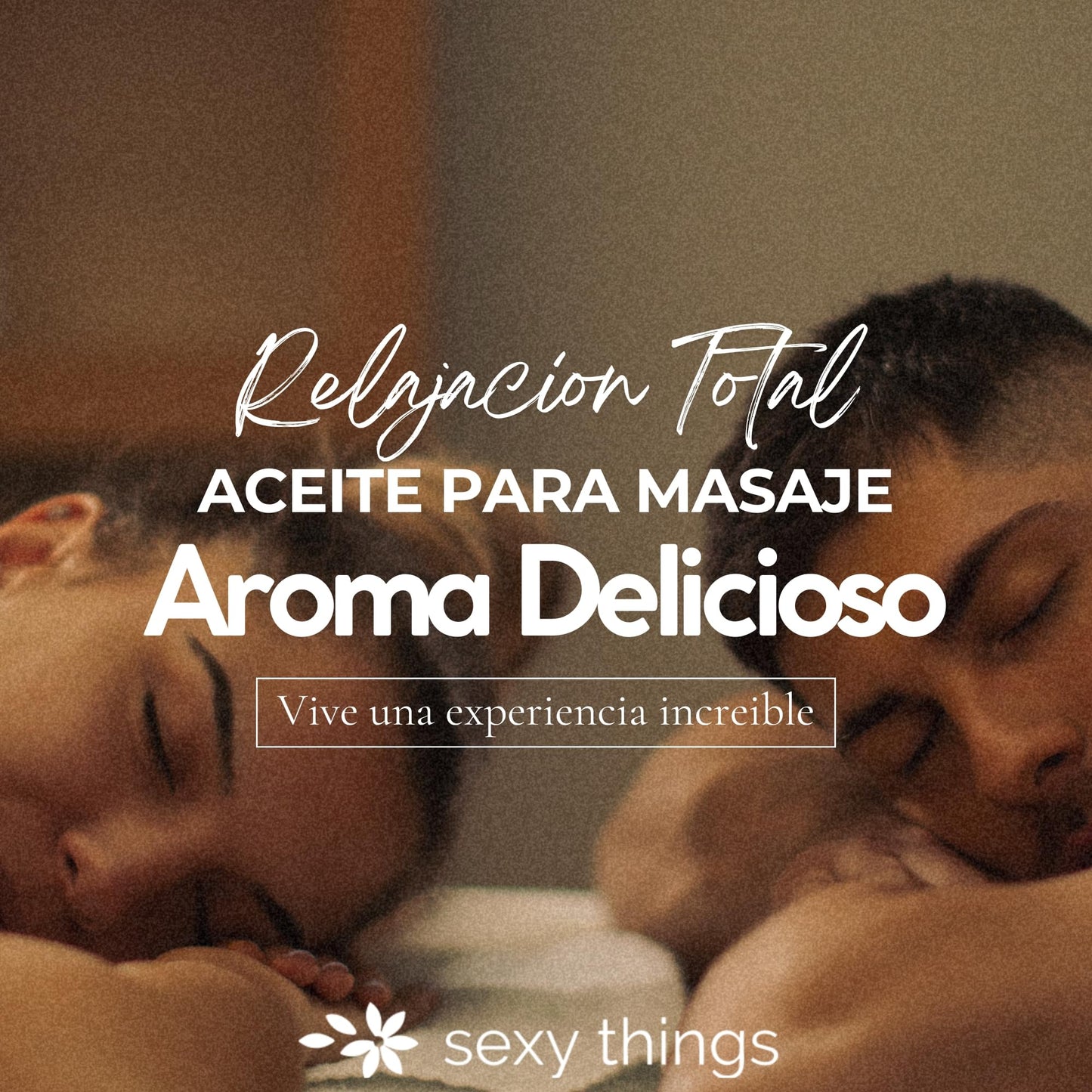 Aceite para Masaje Sexy Things Naranja Ideal para Relajación en Pareja 60ml