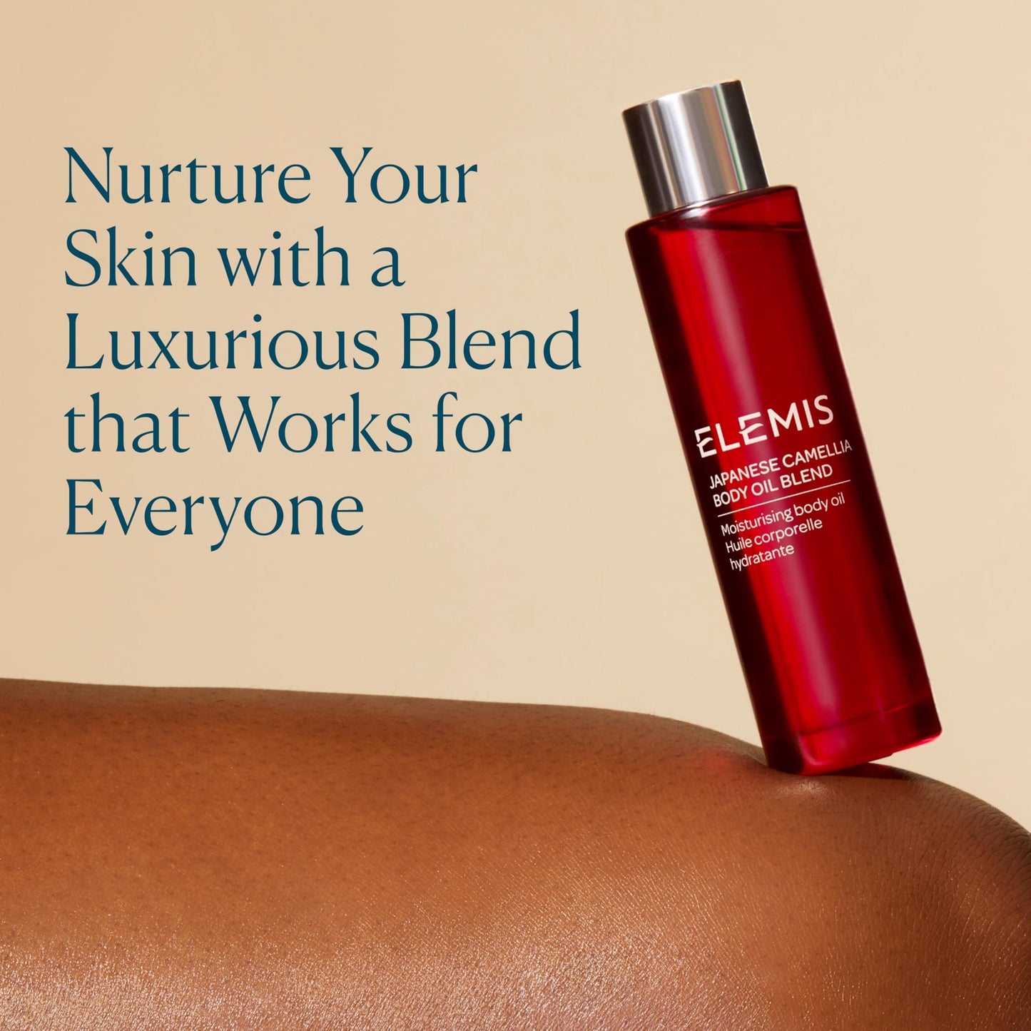ELEMIS Japanese Camellia Body Oil Blend, Nourishing Body Oil, 3.3 fl. oz