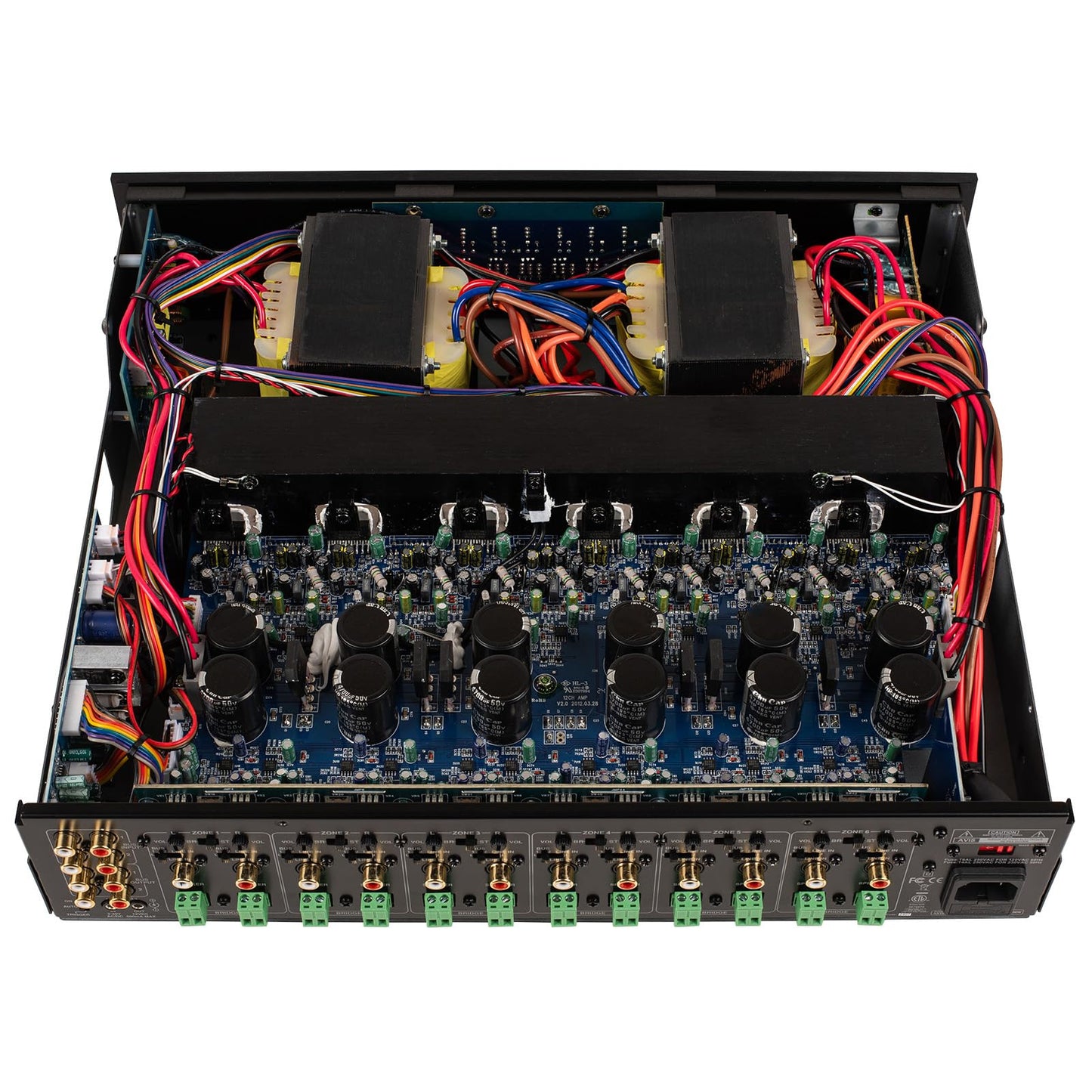 Dayton Audio MA1240a Amplifier Multi-Zone, 12 Channel