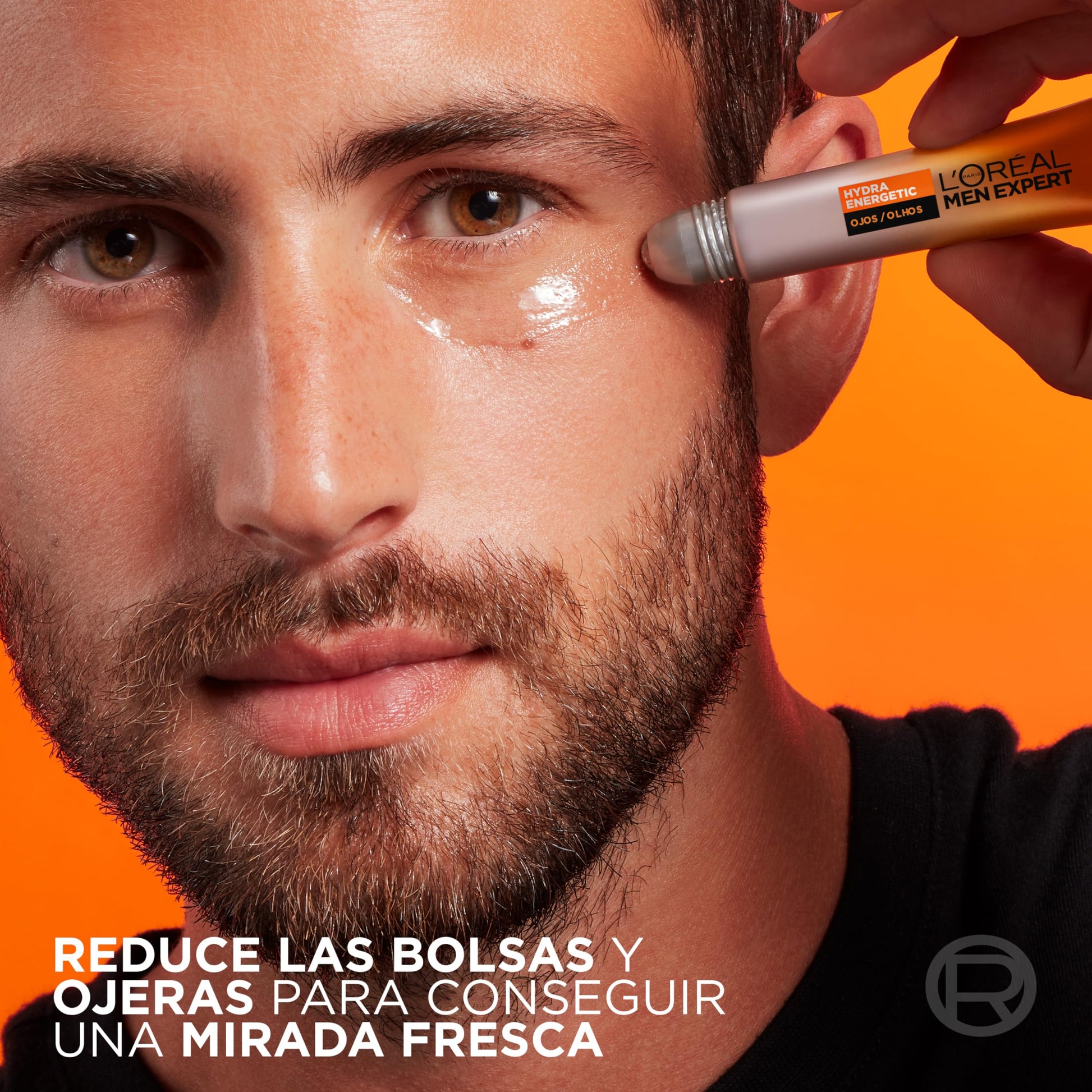 L'Oreal Paris Roll On Crema para Ojos, Men Expert, 10 ml