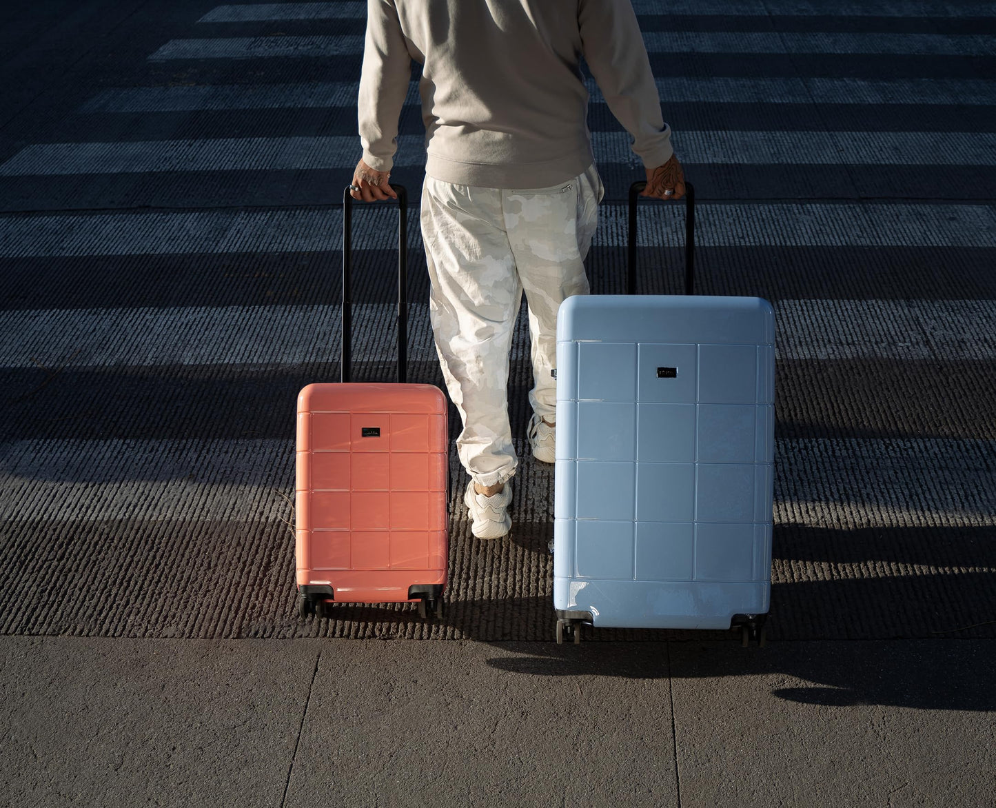Mappa Lite - Maleta de Viaje Rígida y Ligera con 3 Años de Garantía, Hecha de Makrolon y ABS, 4 Ruedas Giratorias 360 con Tecnología Japonesa Hinomoto, Candado TSA, Correas Ajustables