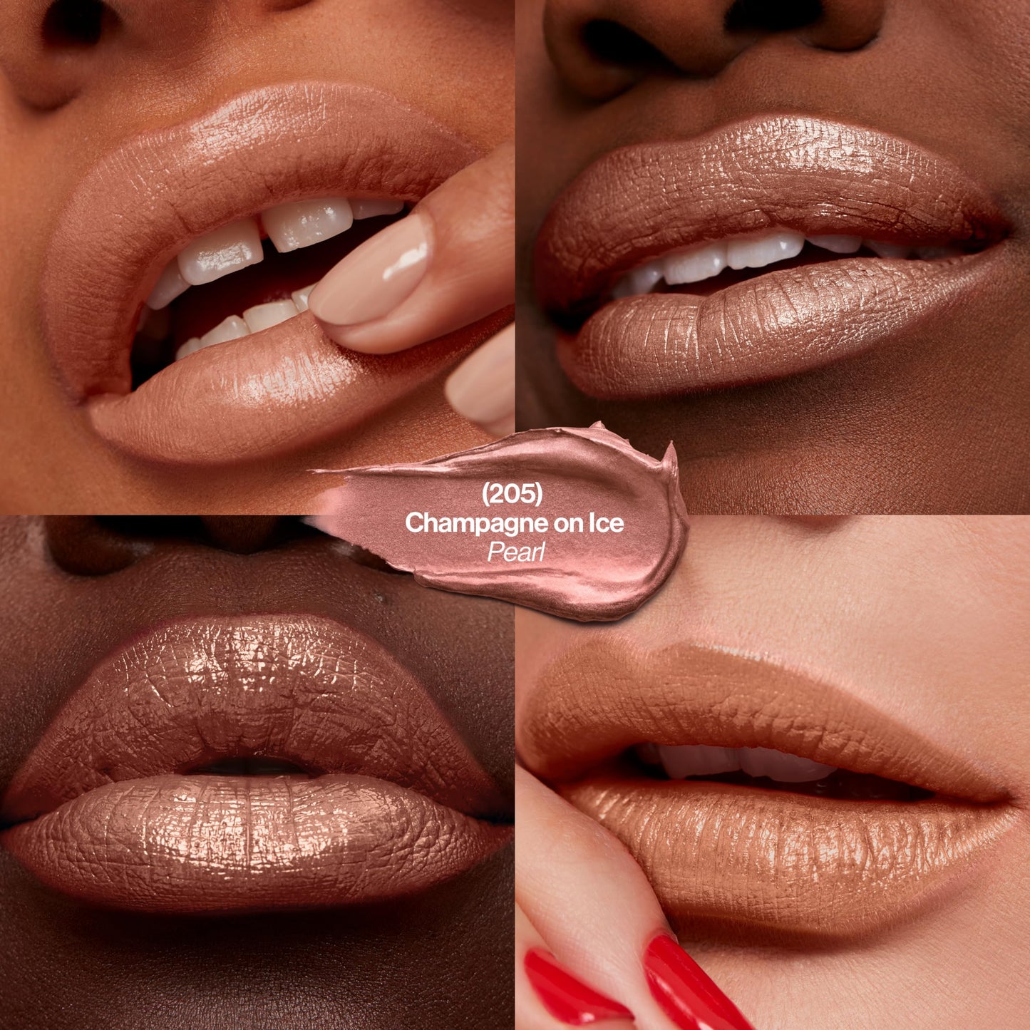 Super Lustrous Lipstick tono Champagne On Ice