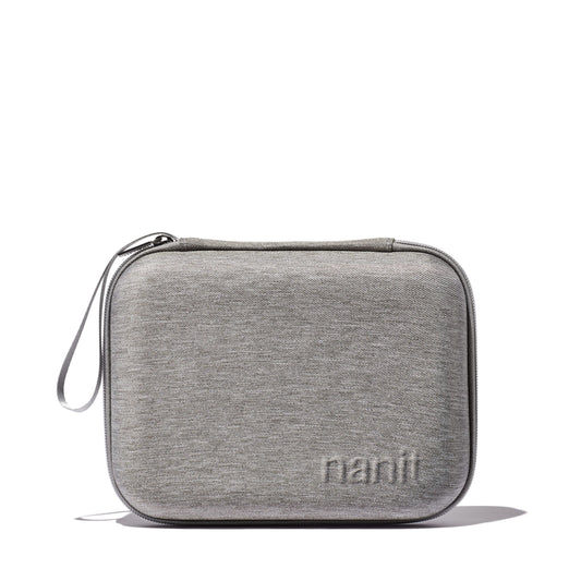 Funda Rígida Protectora Nanit Gris con Accesorio de Viaje para Monitor de Bebé Nanit Pro