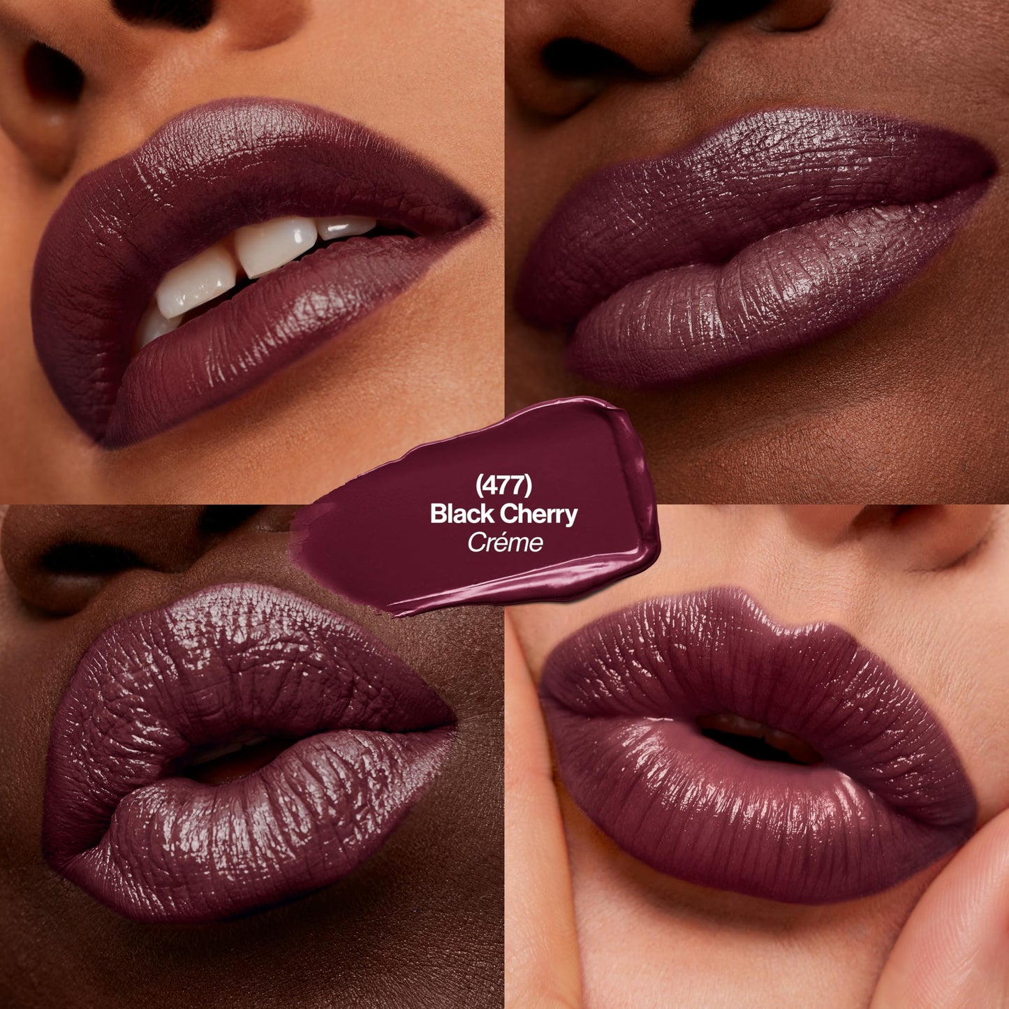 Super Lustrous Lipstick tono Black Cherry