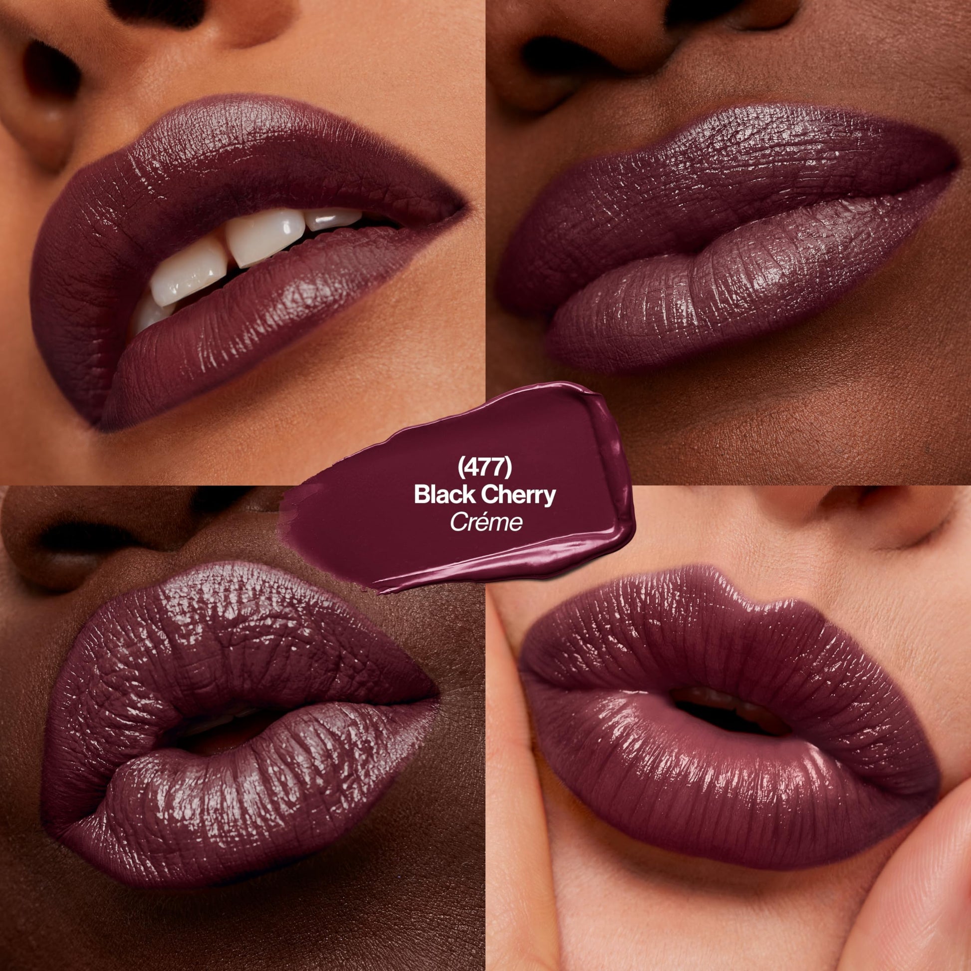 Super Lustrous Lipstick tono Black Cherry