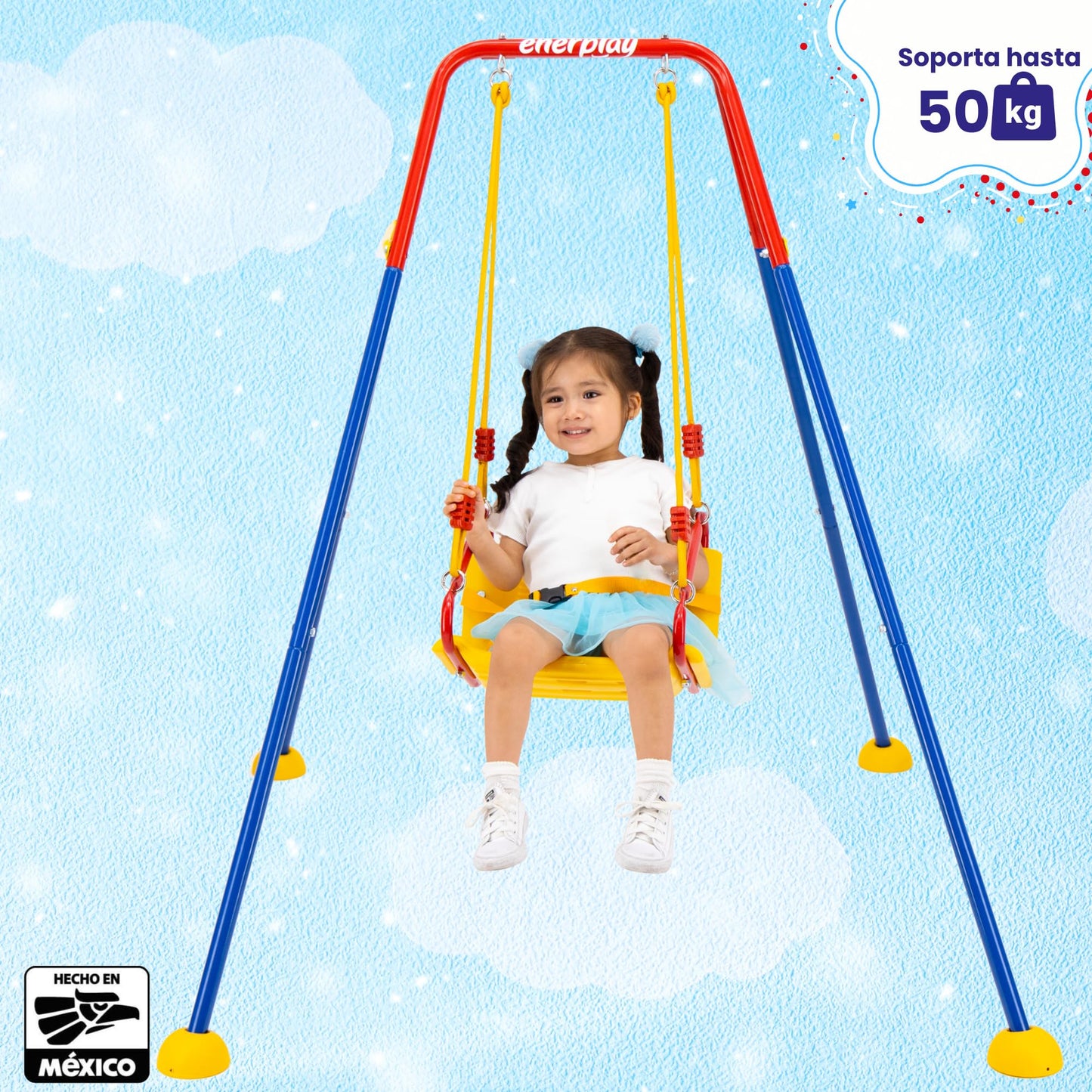 Columpio ENERPLAY Cheyenne Seguridad Niños 3-6 Años