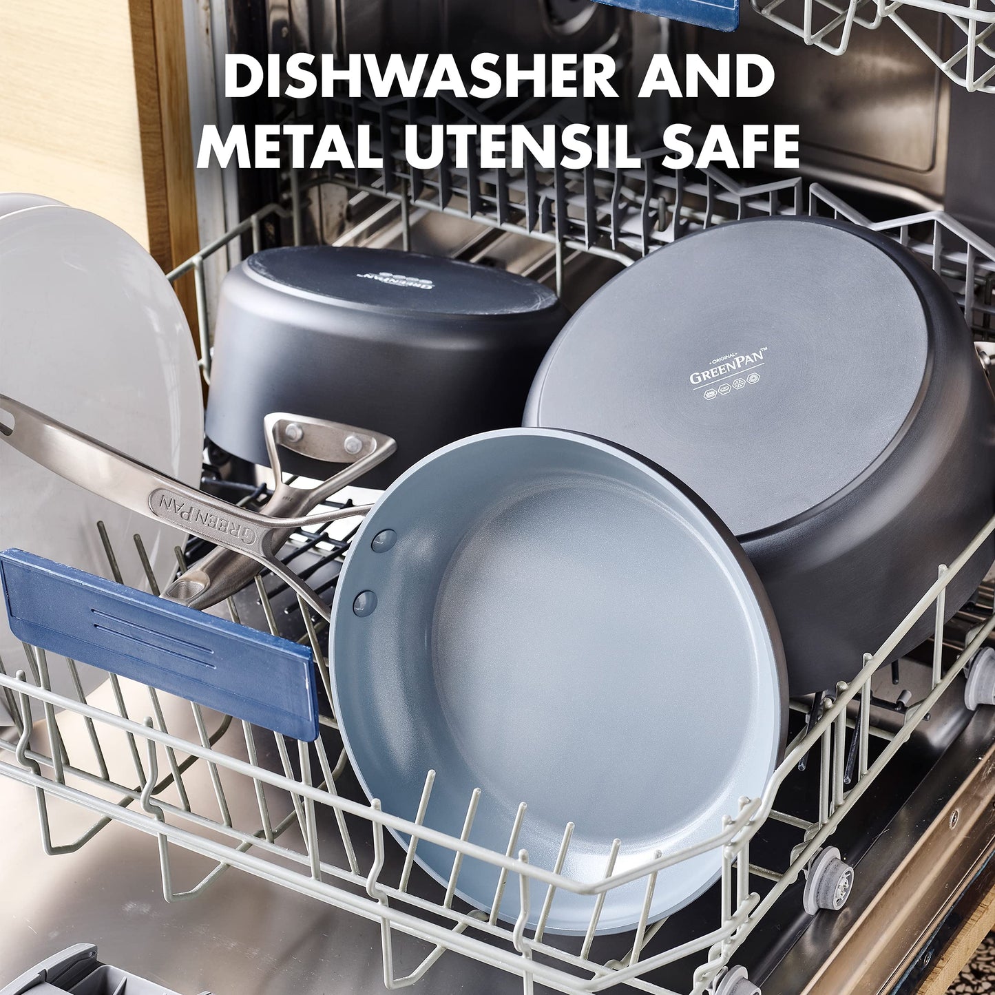 GreenPan Paris Pro - Batería de cocina de cerámica antiadherente (11 piezas)