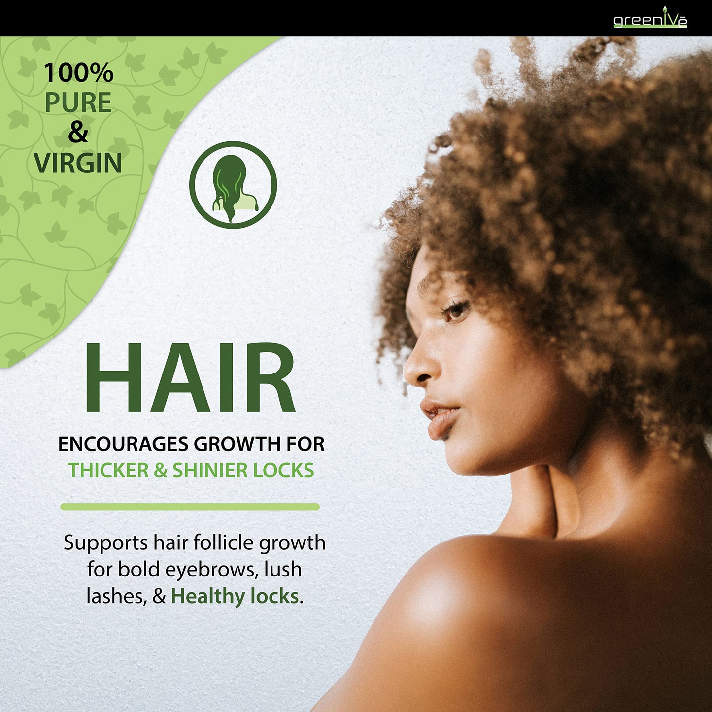 GreenIVe - 100% Pure Castor Oil - Cold Pressed - Hexane Free - Exclusively on Amazon (3790ml ( 3.8l))