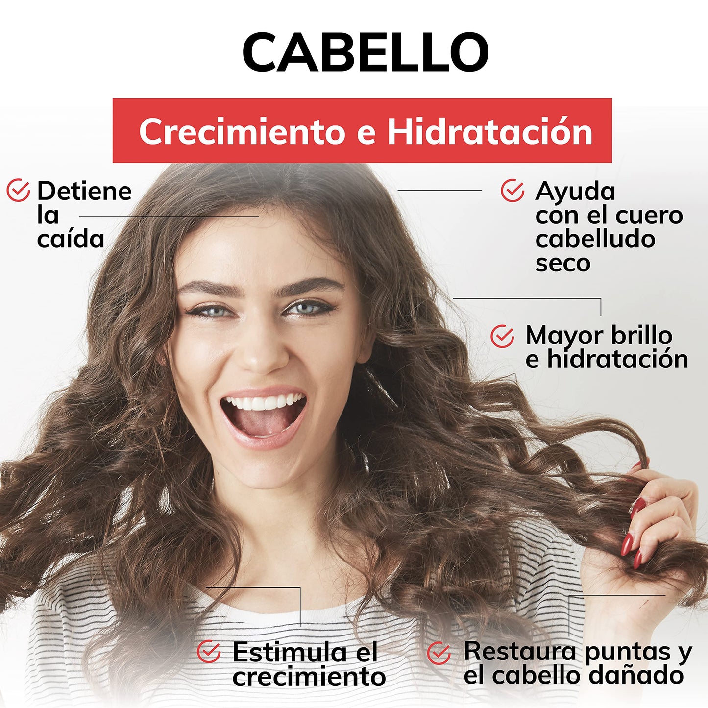 Aceite Orgánico Natural para Pestañas y Cejas: Estimula el Crecimiento del Pelo