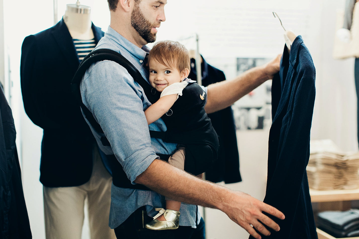 Portabebés Ergobaby Negro 360 Posiciones de Transporte