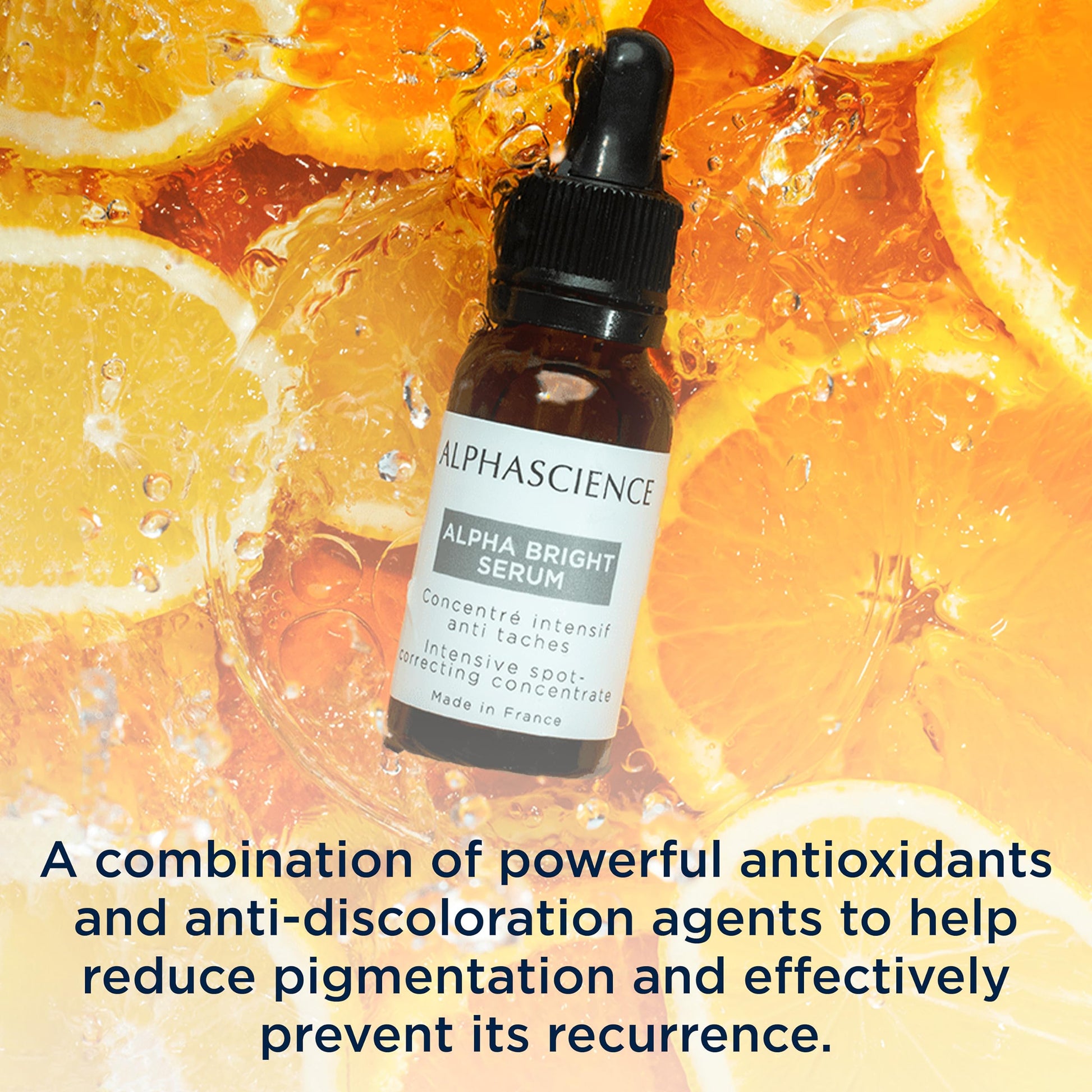 Serum Antimanchas Alpha Bright - Concentrado Avanzado 20 ml - Tratamiento Facial Claro y Uniforme