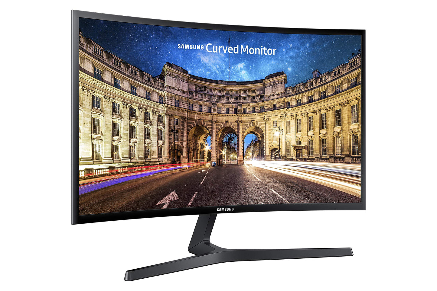 SAMSUNG LC24F396FHLXZX - Monitor con Panel Curvo 24", Super Delgado y Elegante, Experiencia de Juego Mejorada