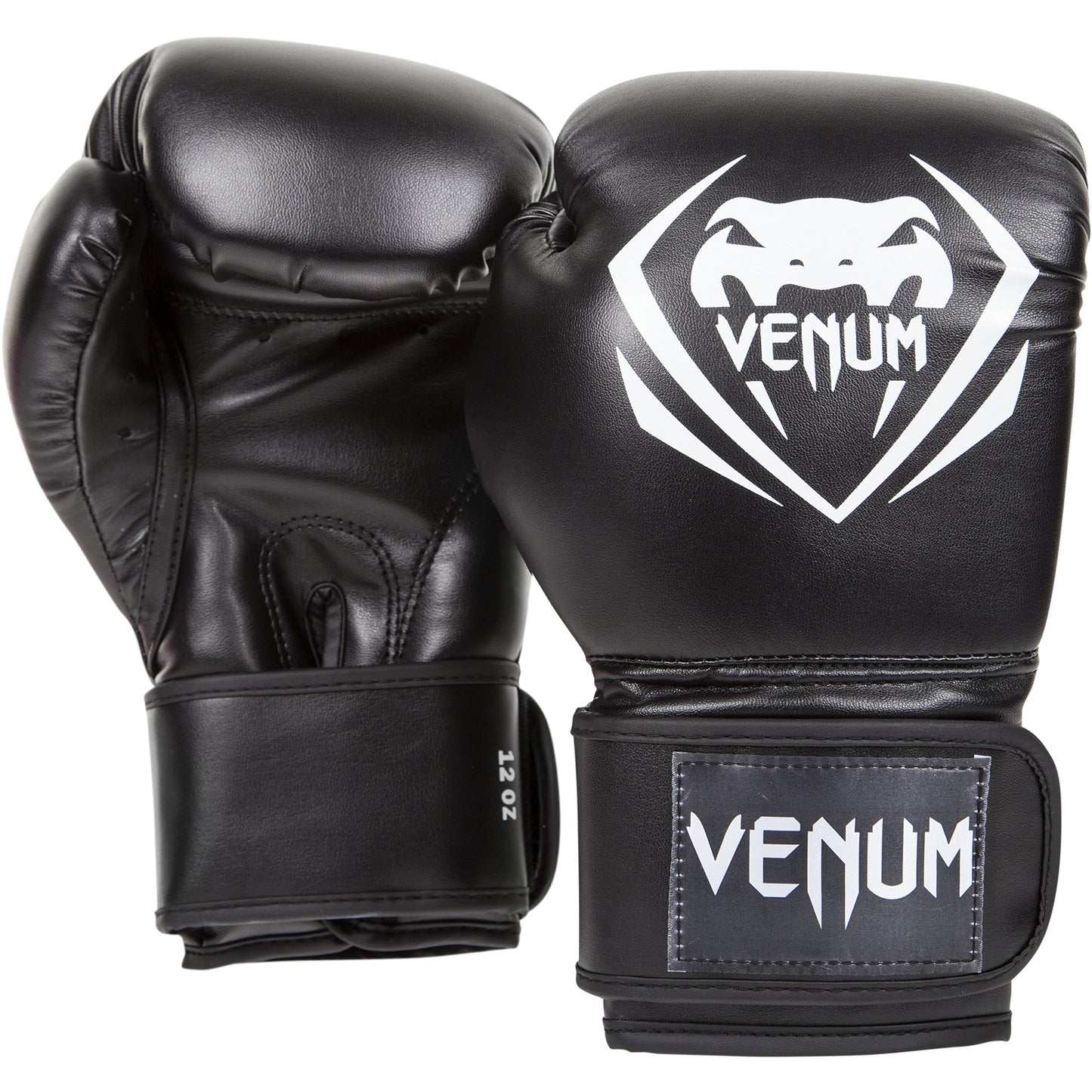 Guantes de Boxeo Venum Negros 12 Onzas Contender