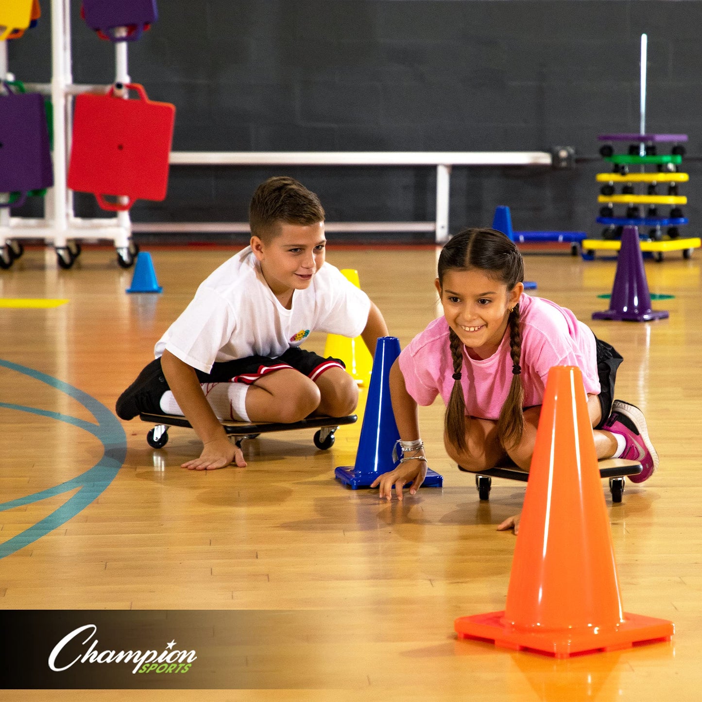 Champion Sports Standard Patineta con Asas, en Diferentes Colores