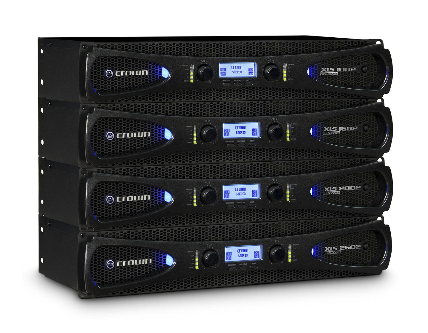 CROWN XLS1002 AMPLIFICADOR 2 CANALES 350W 4OHMS
