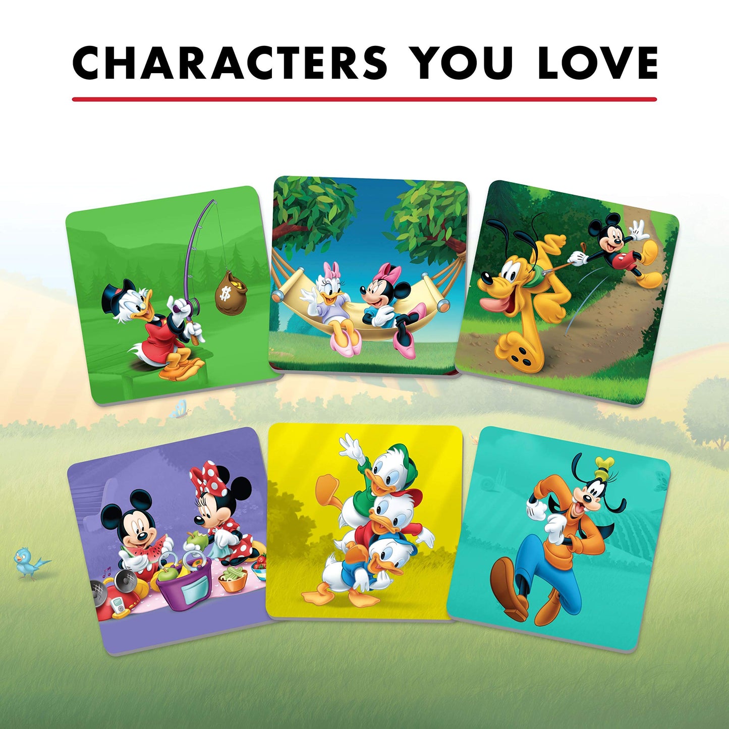 Juego de Tarjetas de Memoria Wonder Forge Mickey Mouse Divertido y Educativo de Disney para Niños y Niñas