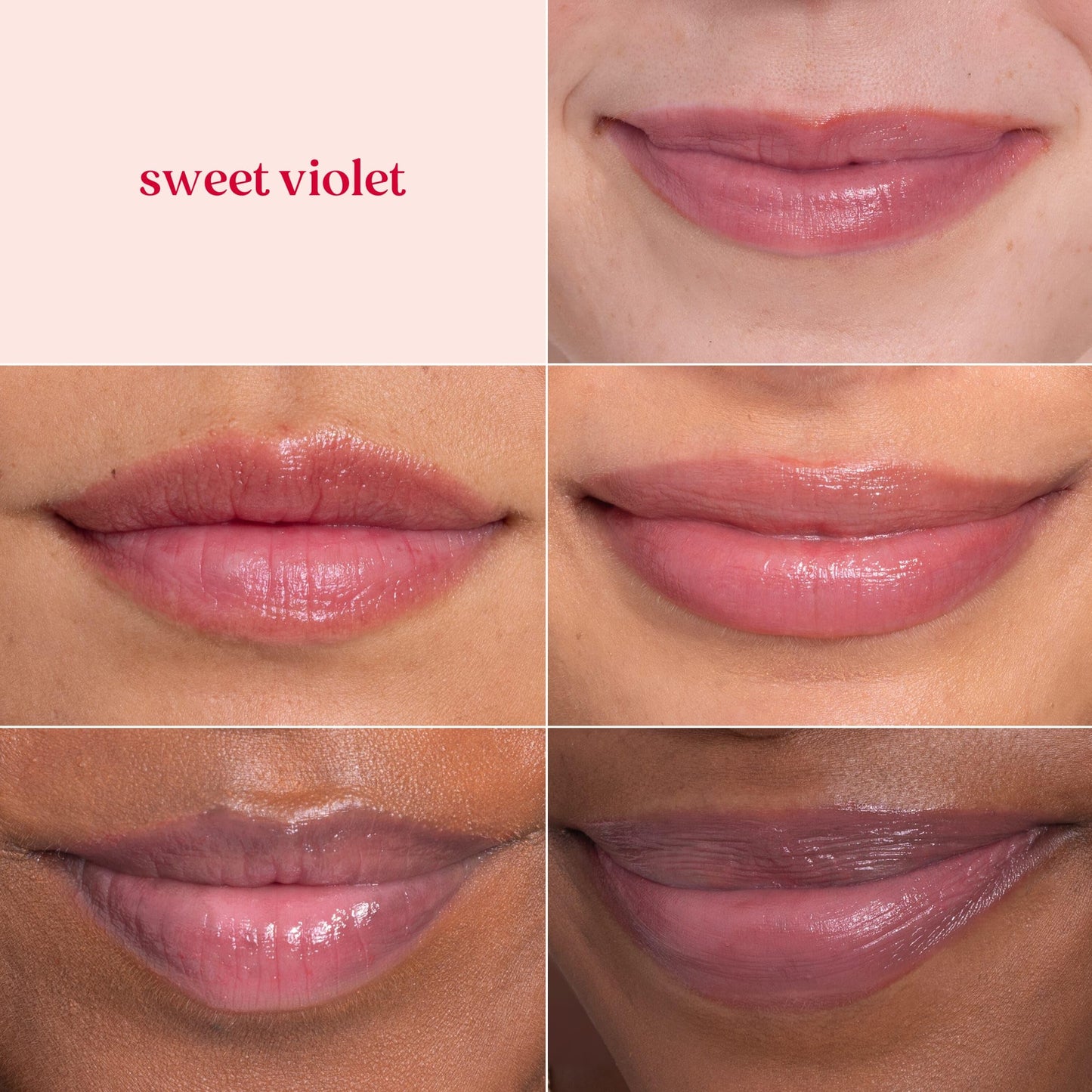 Burt's Bees 100% Natural Tinted Lip Balm, Sweet Violet with Shea Butter & Botanical Waxes - 2 Pack
