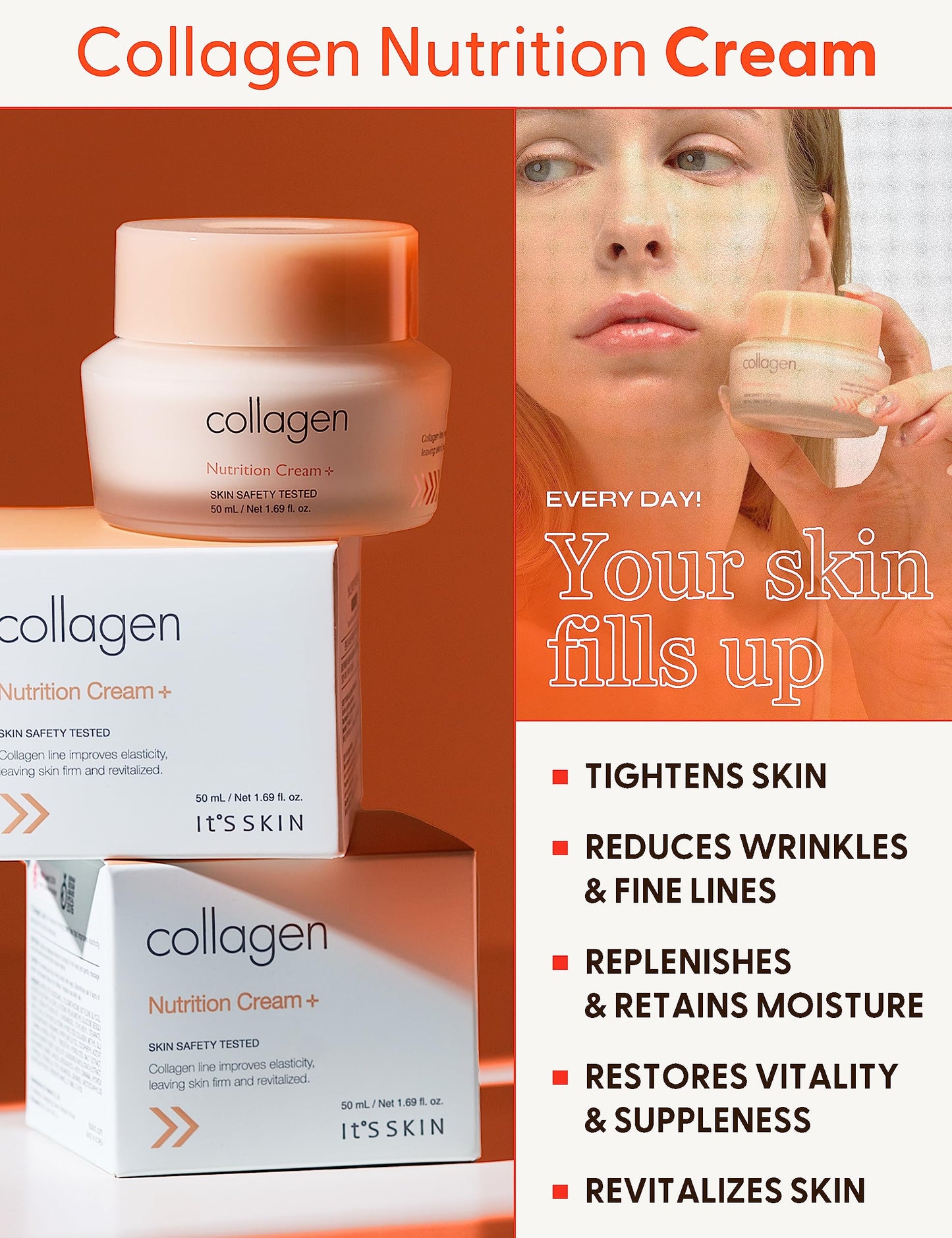 ITS SKIN. Crème Collagen Nutrition Cream 50 ml