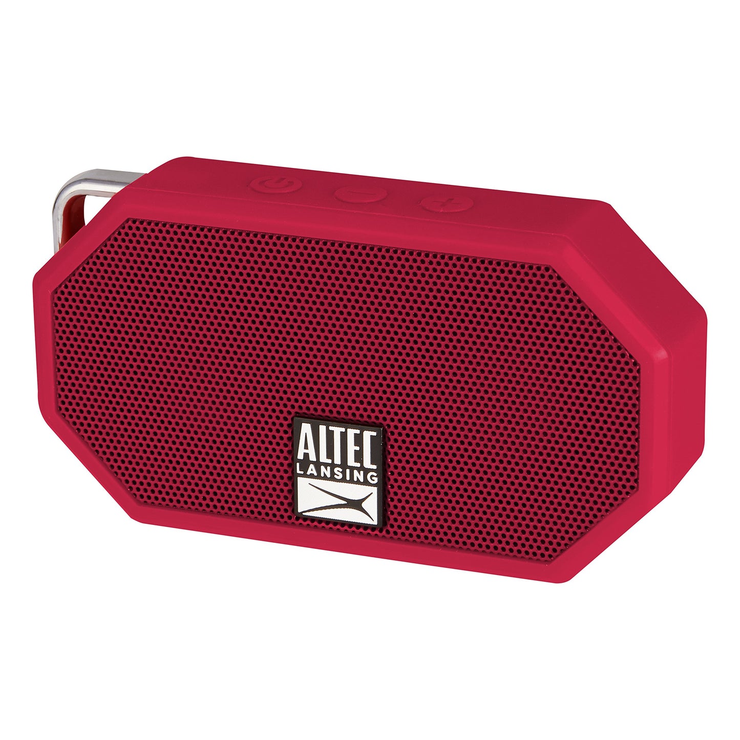 Altec Lansing IMW257-DR Mini H2O Waterproof, Sandproof, Snowproof and Shockproof Bluetooth Bocina, Deep Red