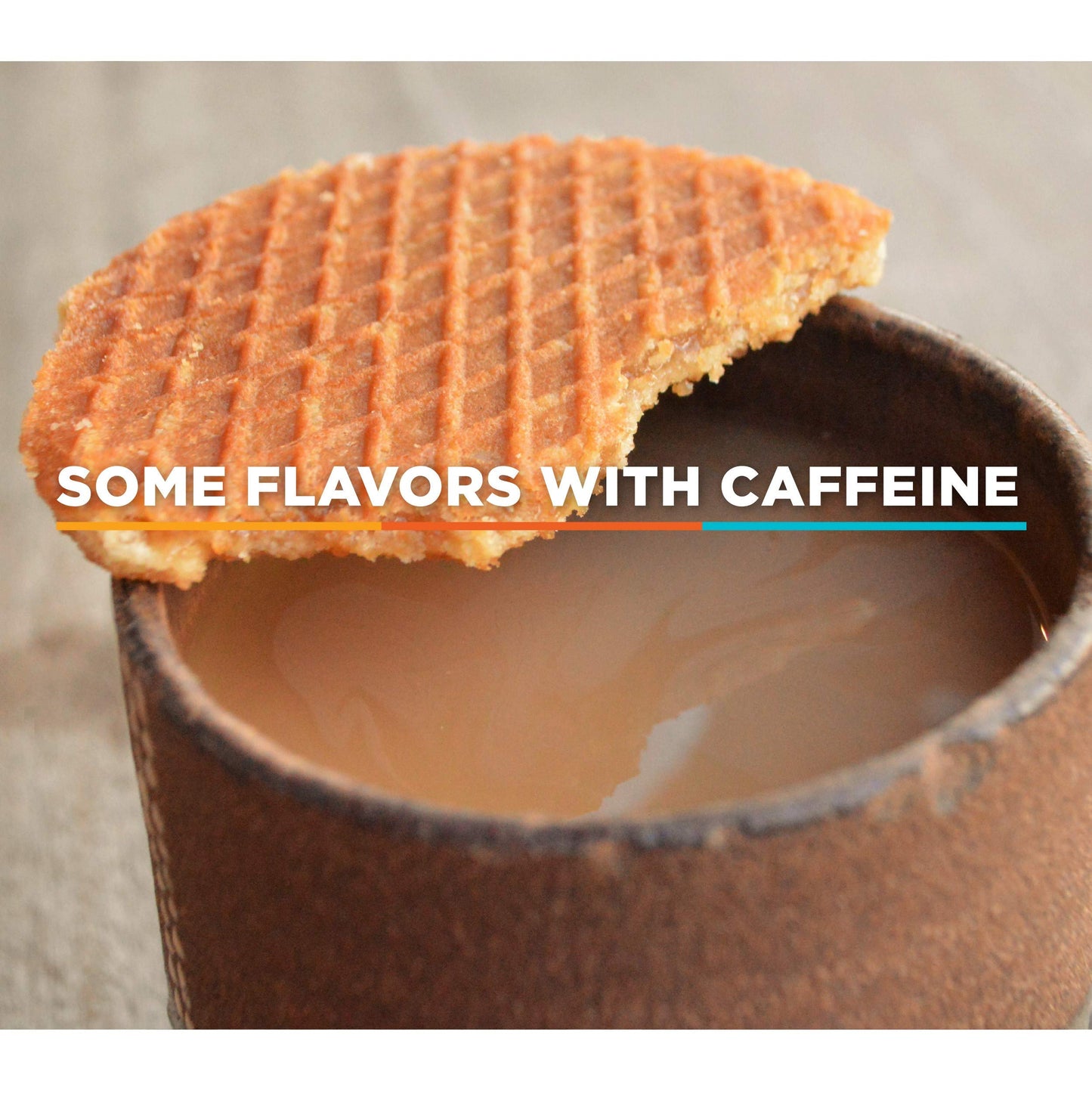 GU Energy Stroopwafel, Waffle de Nutrición Deportiva, Coco sin gluten, 16 Piezas