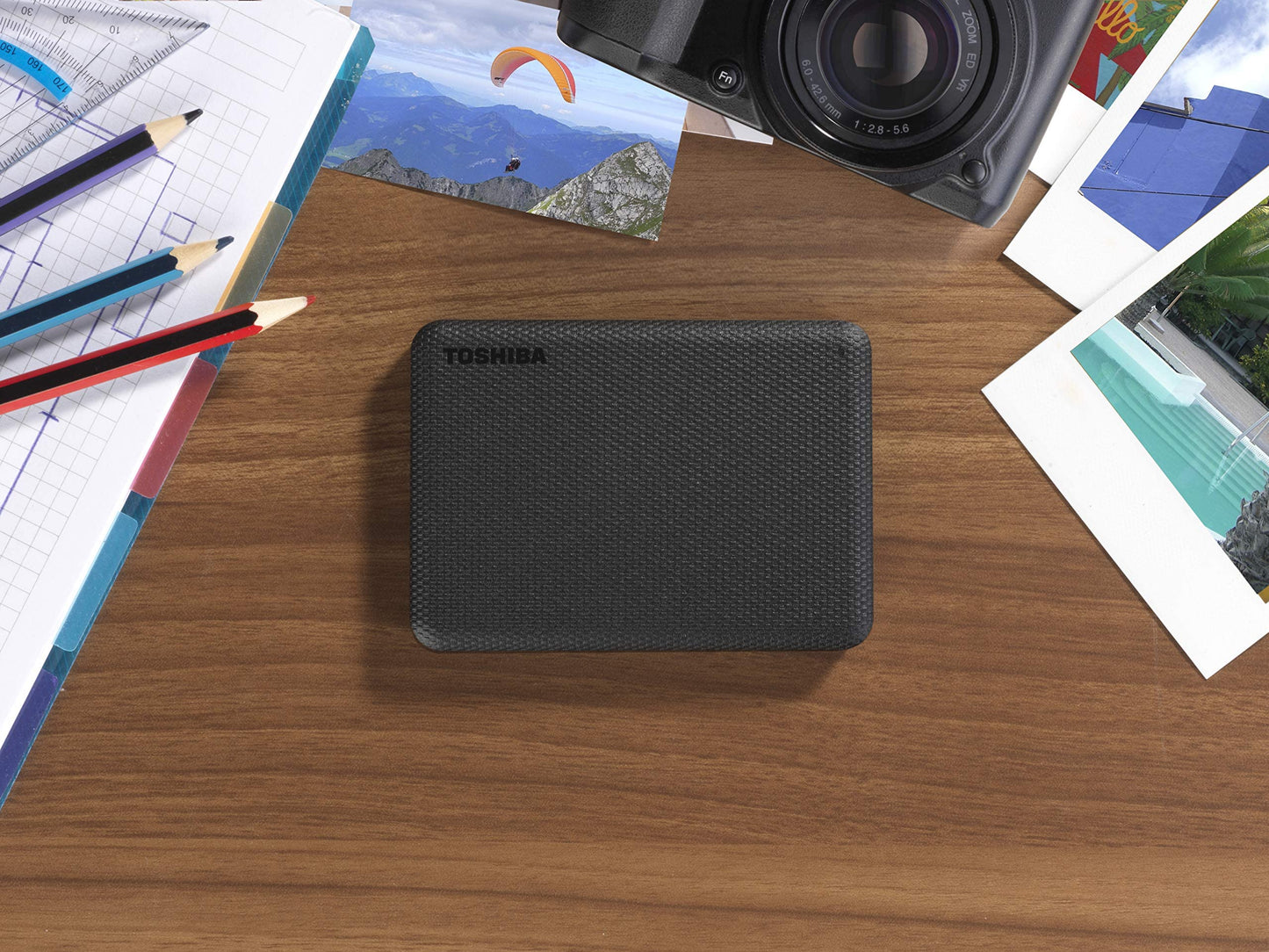 Disco Duro Externo Toshiba Canvio Advance Negro 4 TB USB 3.0 portátil