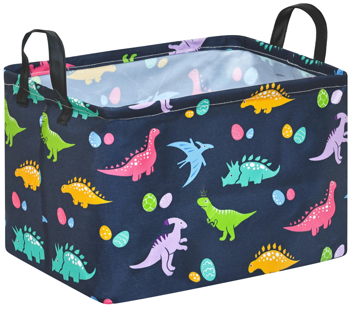 ACMUUNI - Estantería de regalo para niños, cesta de almacenamiento para guardería, caja de almacenamiento y contenedores para ropa del hogar con asas