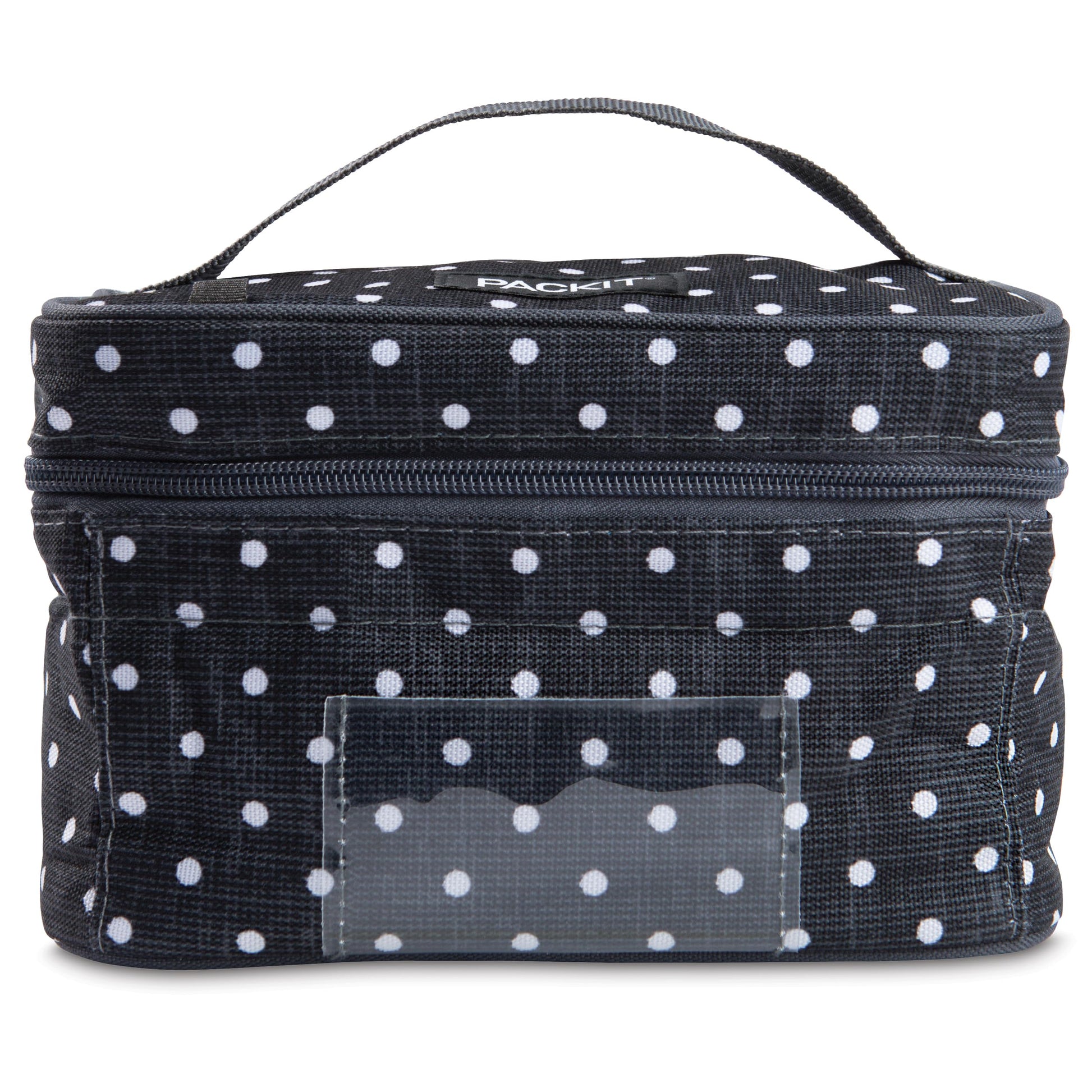 Enfriador de Botellas PackIt Lunares con Tecnología EcoFreeze Plegable, Reutilizable y Asa Superior para Leche Materna y Fórmula