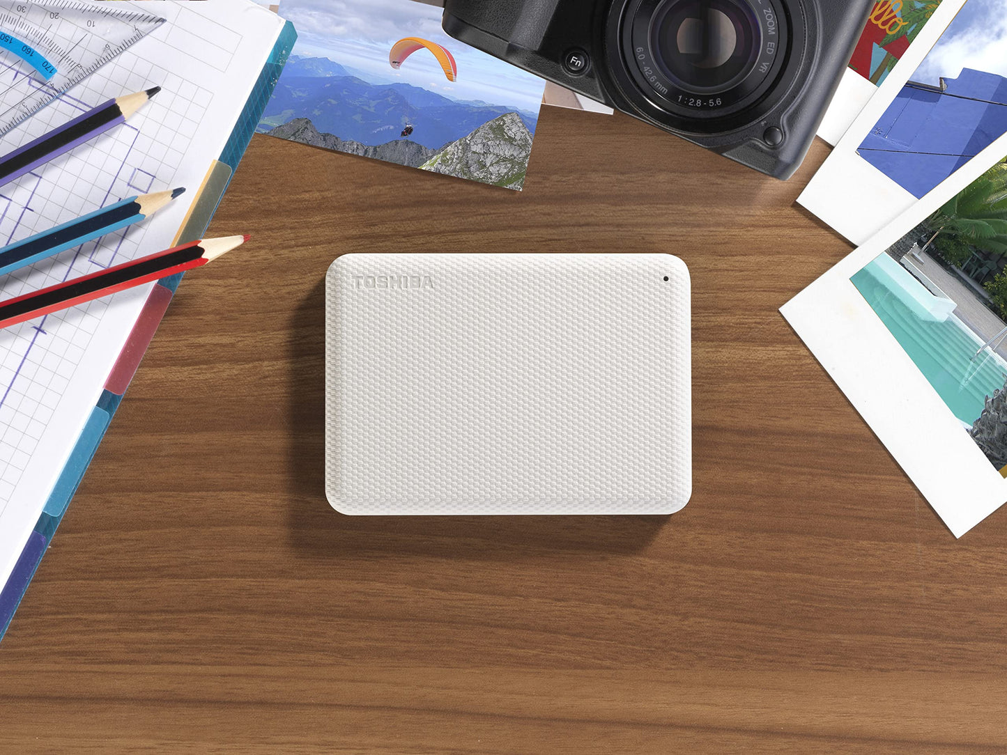 Disco Duro Externo Toshiba Canvio Advance 2TB USB-A 3.0 Blanco