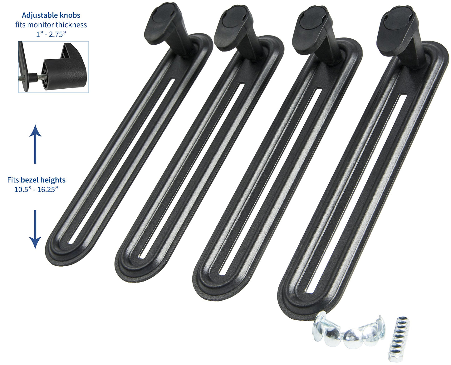 Adaptador VESA VIVO Negro Kit de Montaje para Monitor LED LCD de 13" a 27"