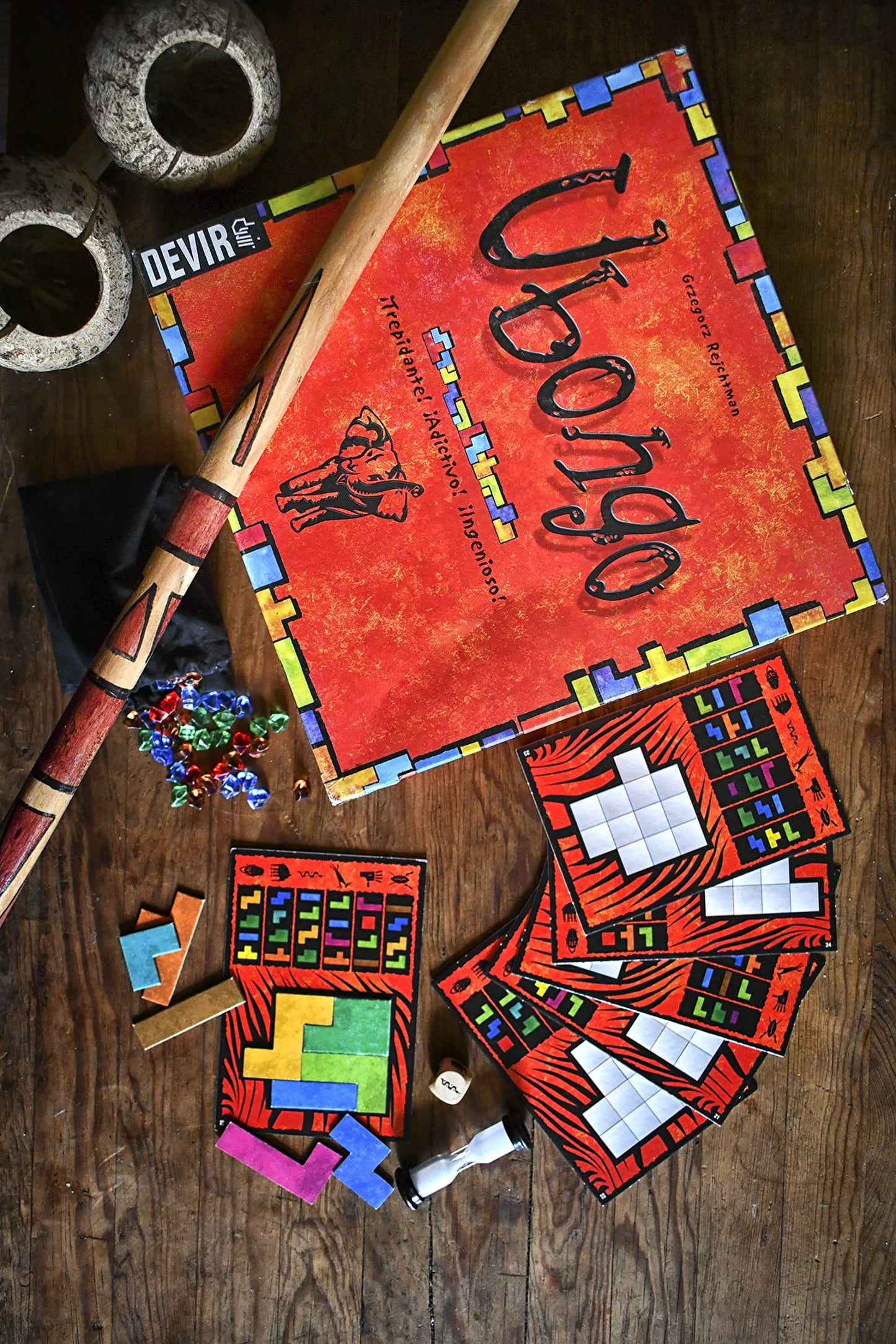 Devir Ubongo en Español, Juego de Mesa