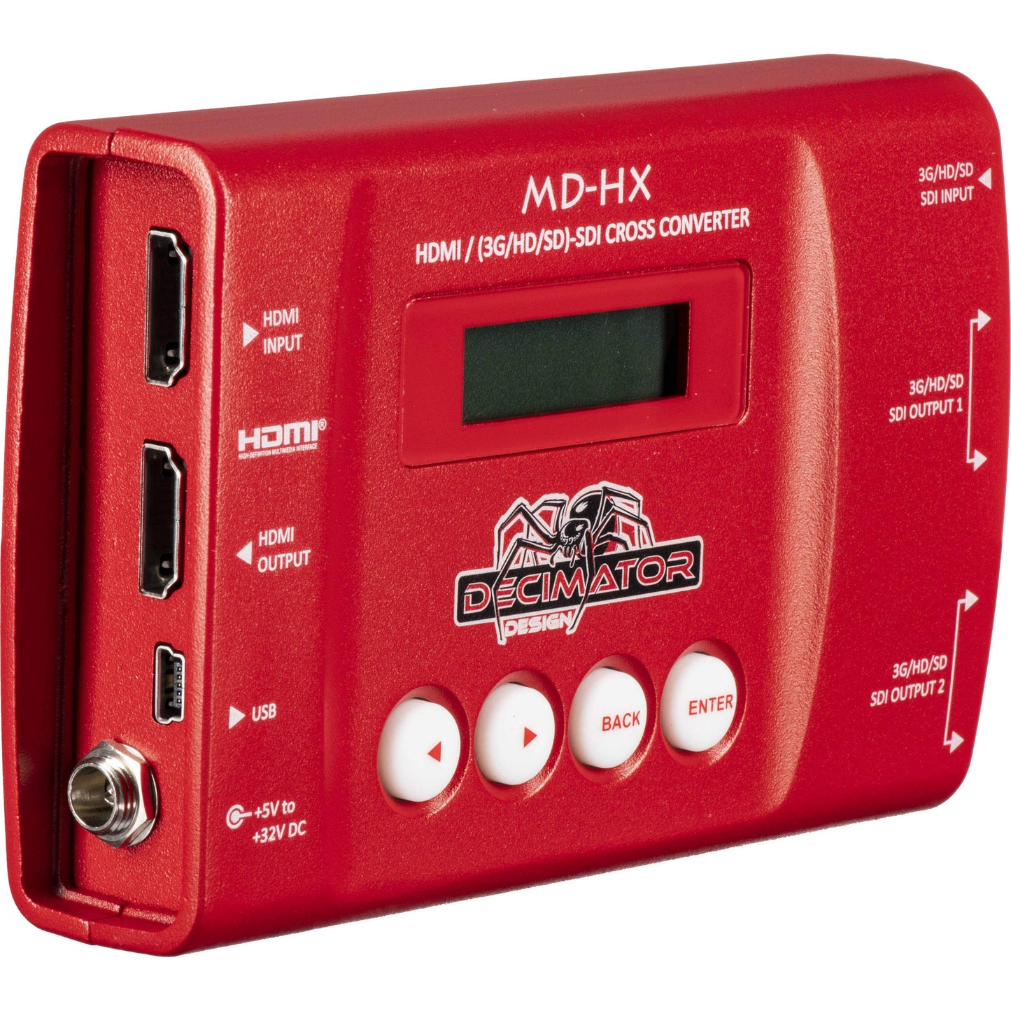 Decimator MD-HX HDMI y SDI convertidor Cruzado con Escala y conversión de Velocidad de Cuadro