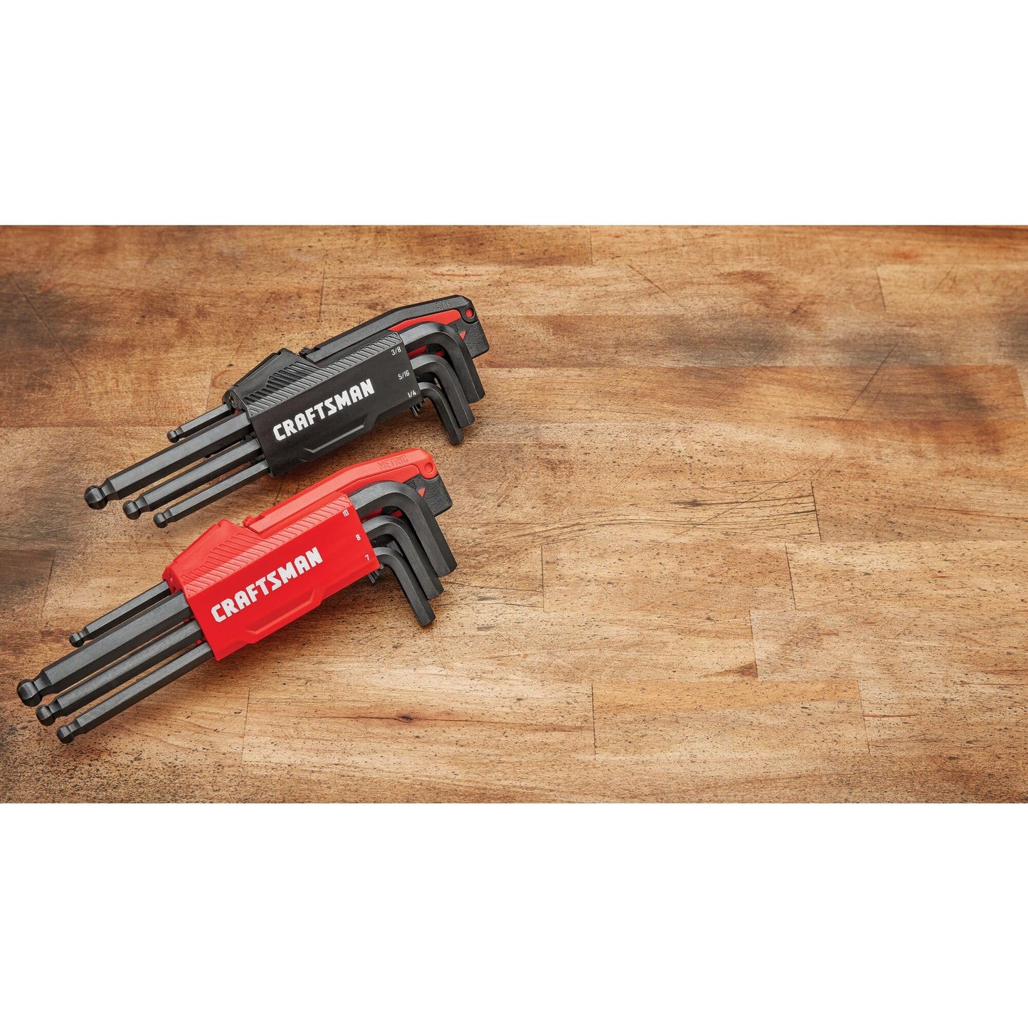 CRAFTSMAN Juego de llaves hexagonales, juego métrico/SAE, 20 piezas (CMHT26020)
