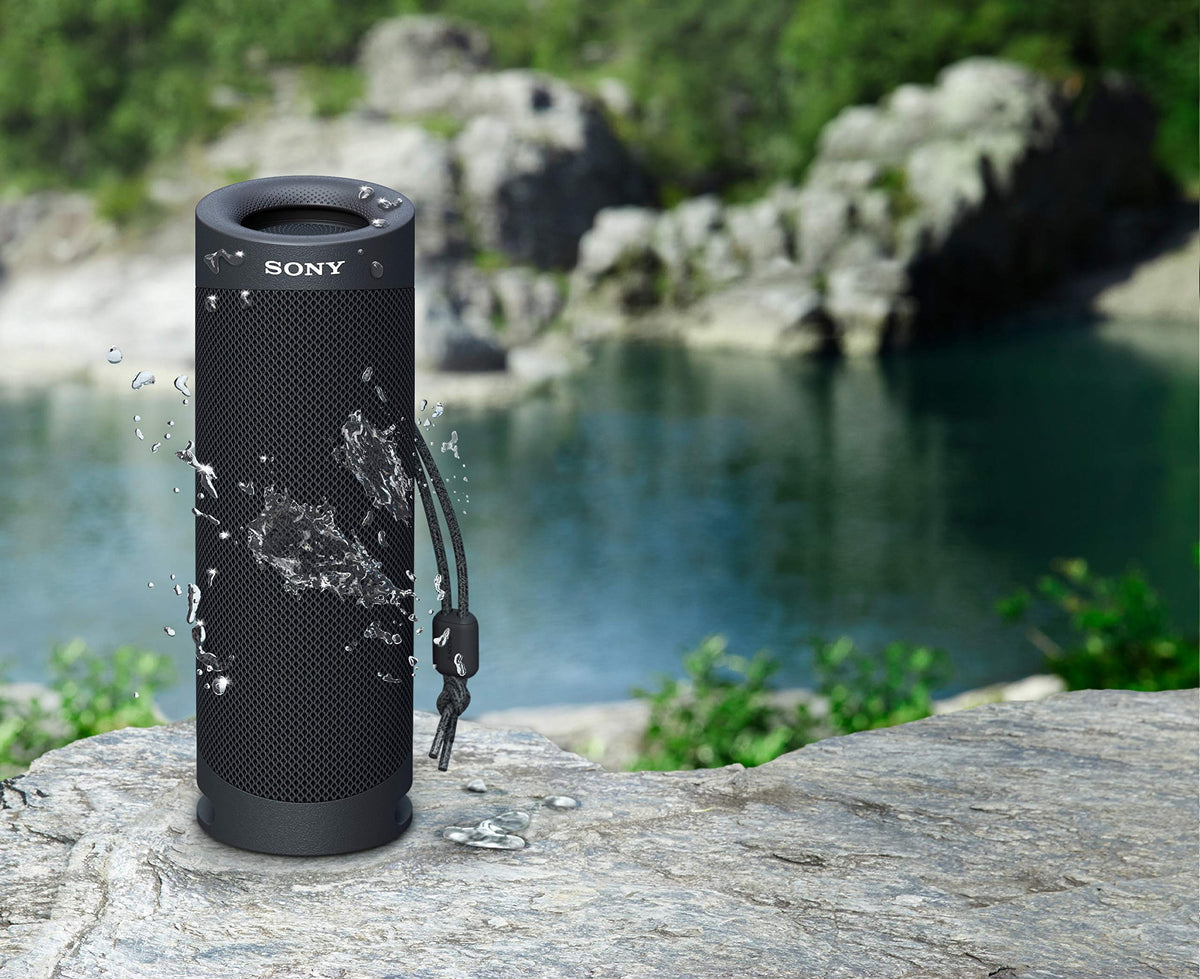 Altavoz Bluetooth Inalámbrico Sony Negro Súper Portátil e Impermeable con Graves Adicionales