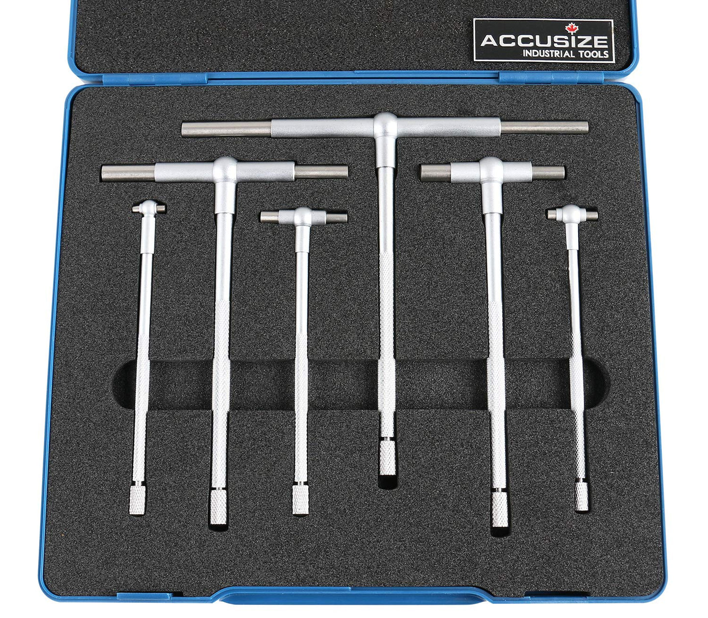 Accusize Industrial Tools Premium 3602-5018 - Juego de calibradores telescópicos de 5/16 pulgadas - 6 pulgadas, 6 ps/set