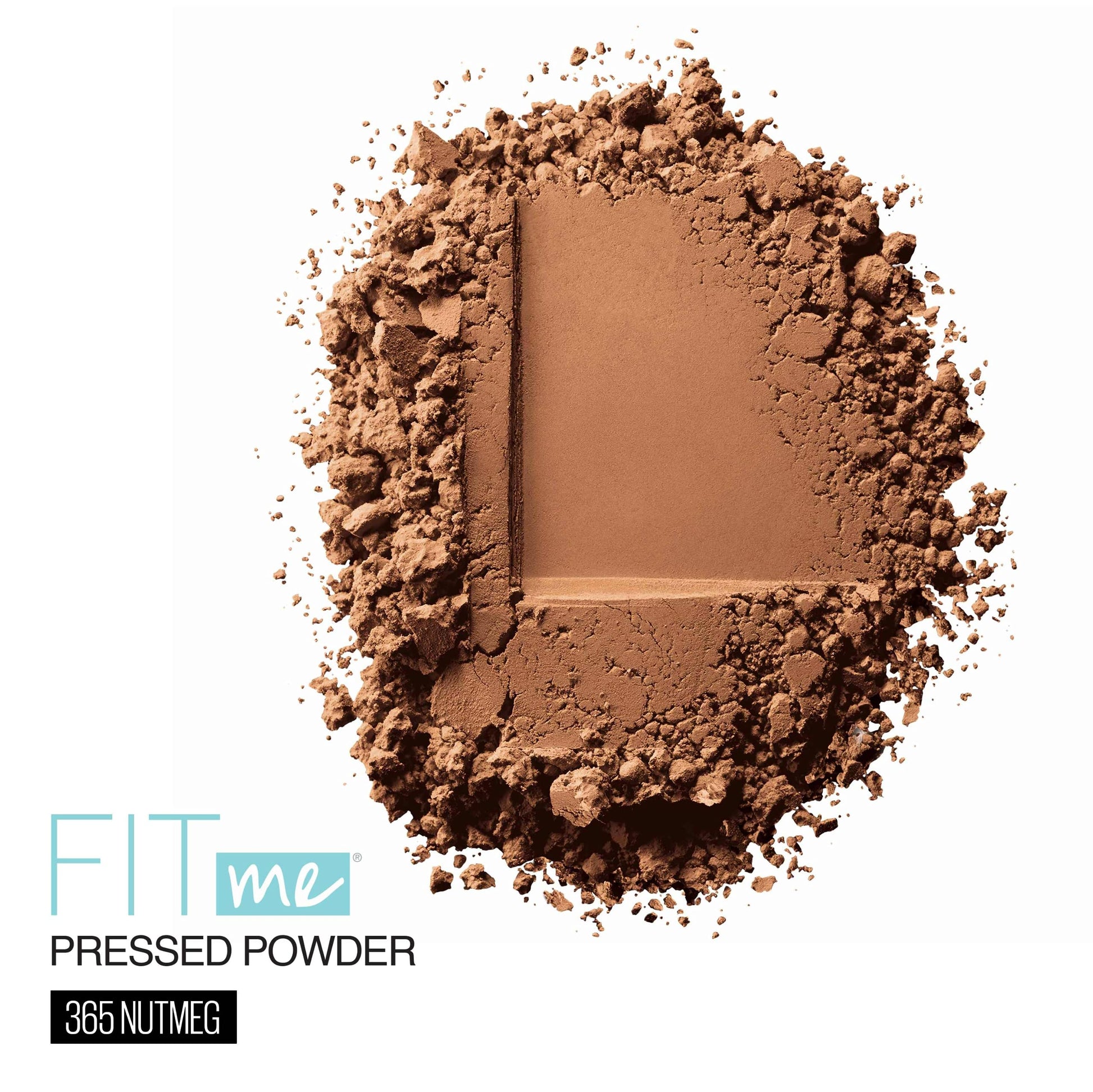 Maybelline New York Fit Me Matte + Poreless Powder Makeup, Nutmeg, 0.29 oz.