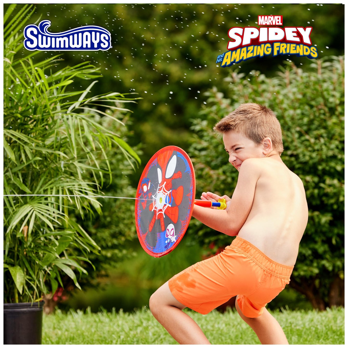 Blaster SwimWays Spiderman Shield