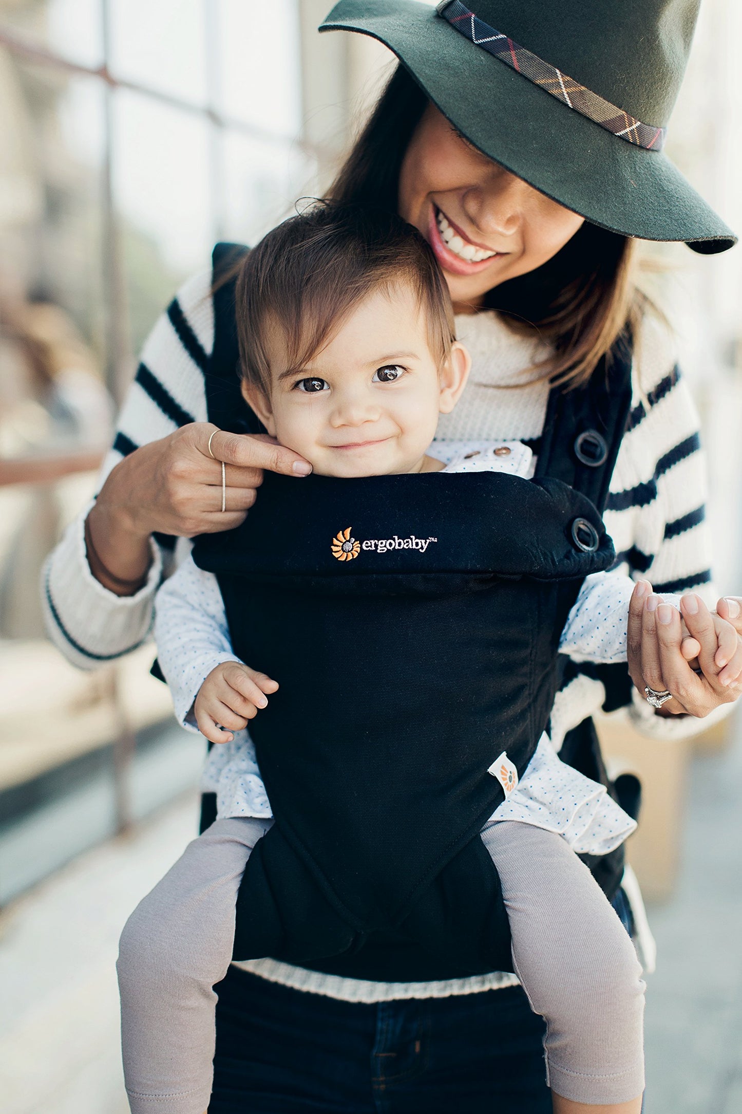 Portabebés Ergobaby Negro 360 Posiciones de Transporte