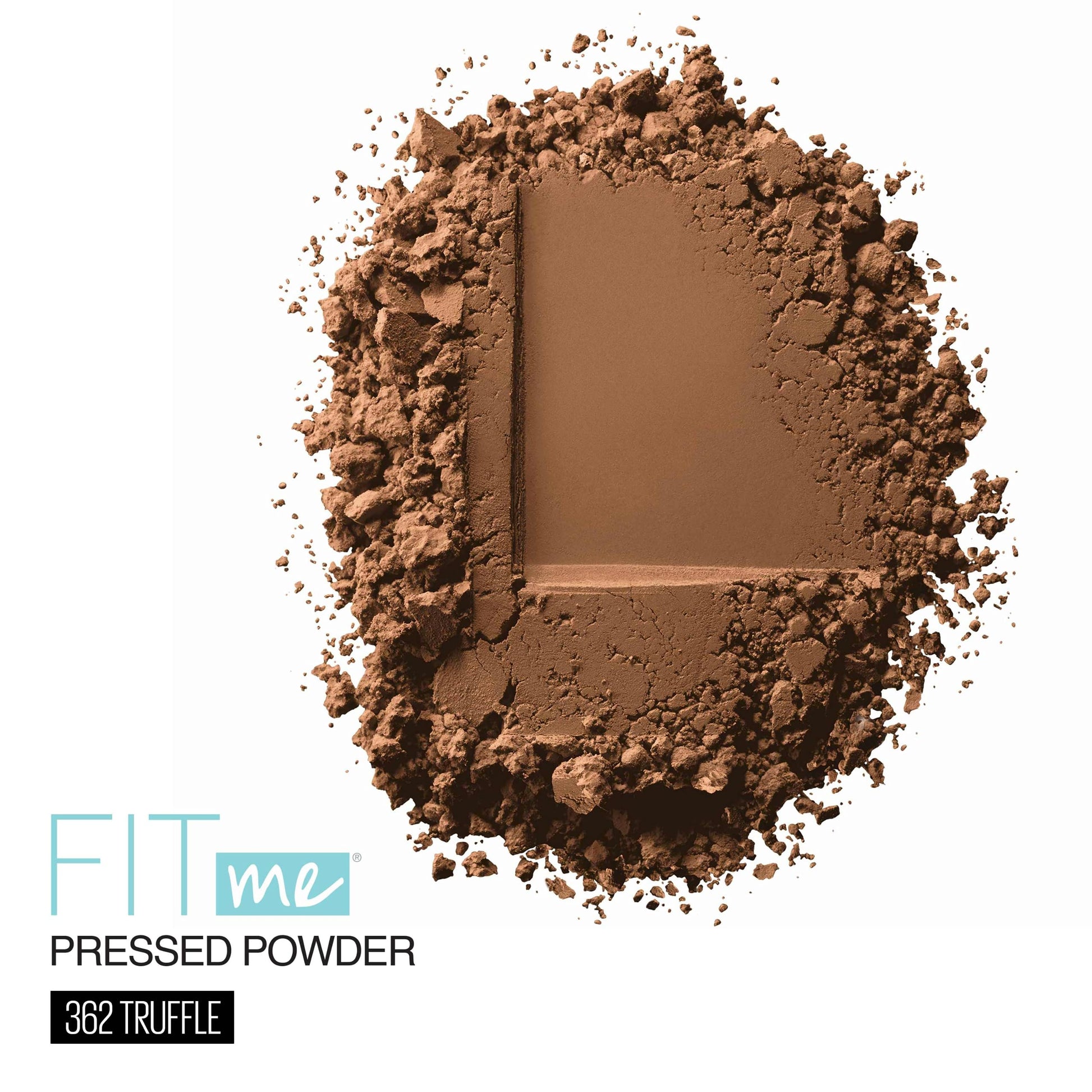 Maybelline New York Fit Me Mate + maquillaje en polvo sin poros, Trufa, Paquete de 1