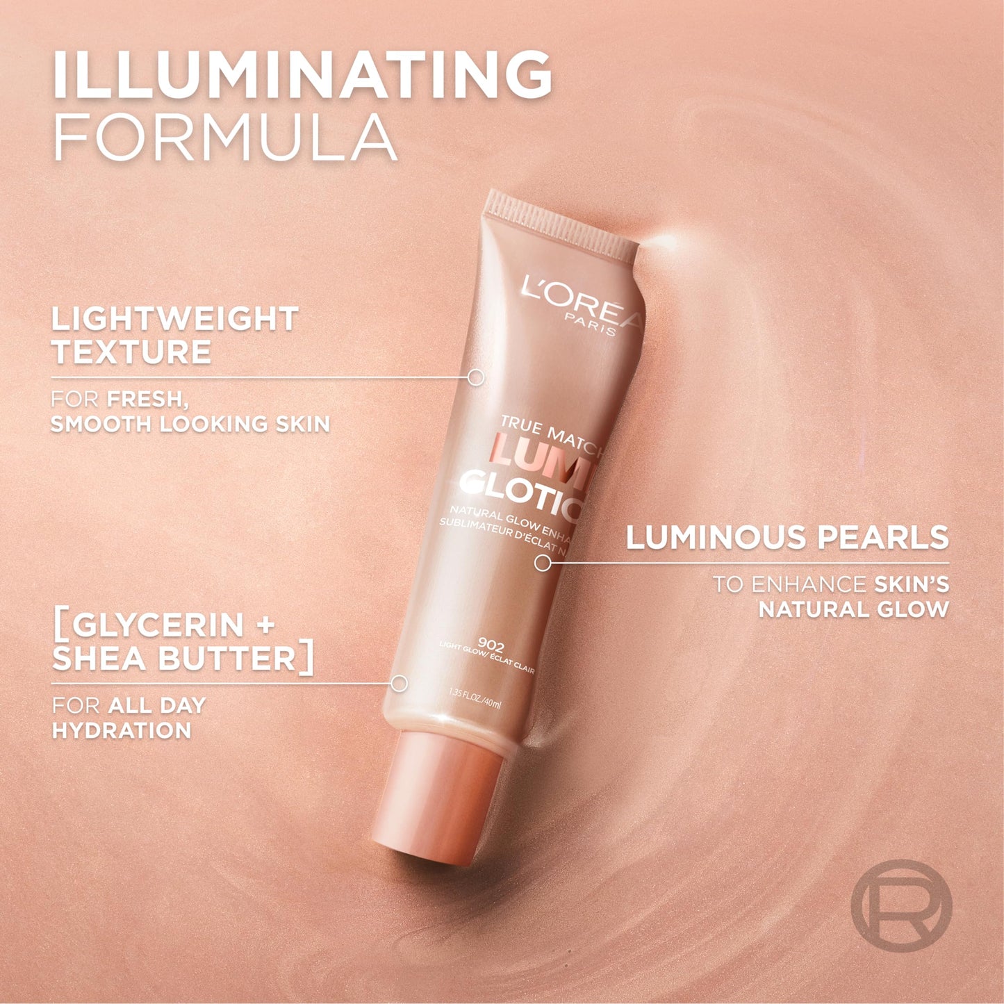 L'Oreal Paris Makeup True Match Lumi Glotion Natural Glow Enhancer Highlighting Lotion