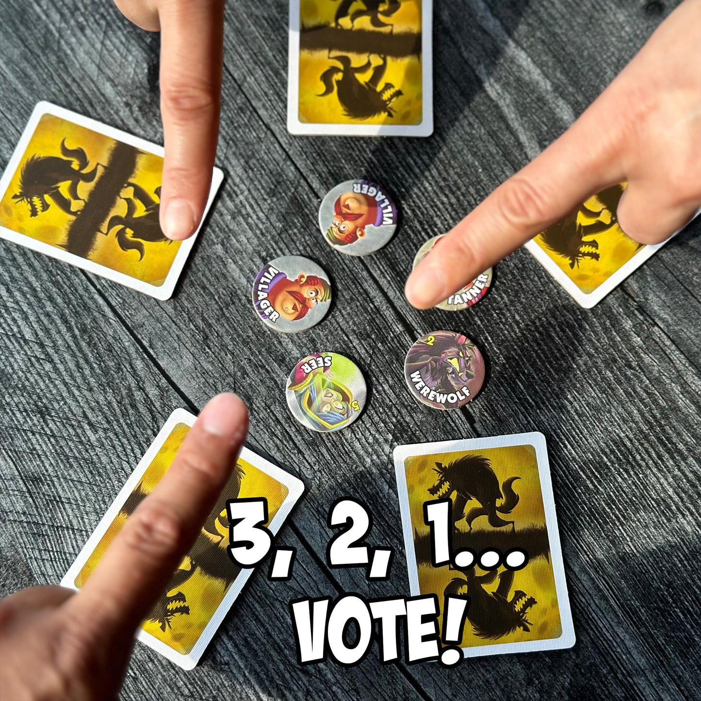 One Night Ultimate Werewolf Board Game by Bezier Games