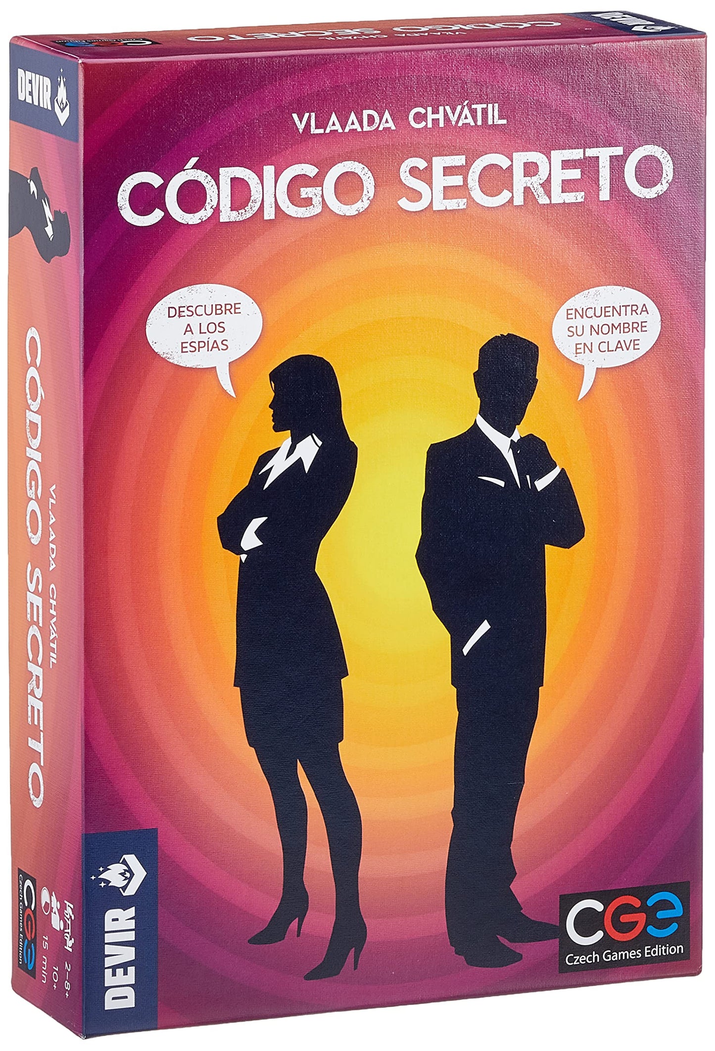 Devir Código Secreto en Español, Juego de Mesa