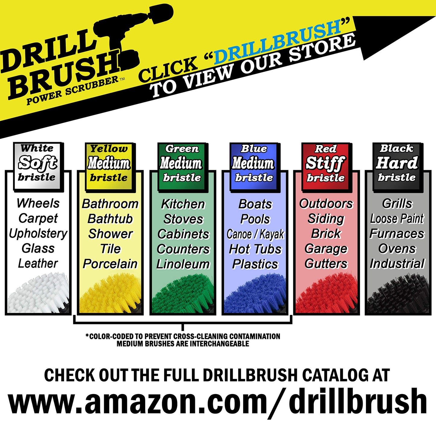 Automotriz Blanco Suave - Taladro Pincel - Limpiador de Cuero - Kit Car Wash - Productos de Limpieza de Coches - Wheel Cleaner Brush - Kit Car Detailing - Alfombra de Coches - Interior, Vinilo