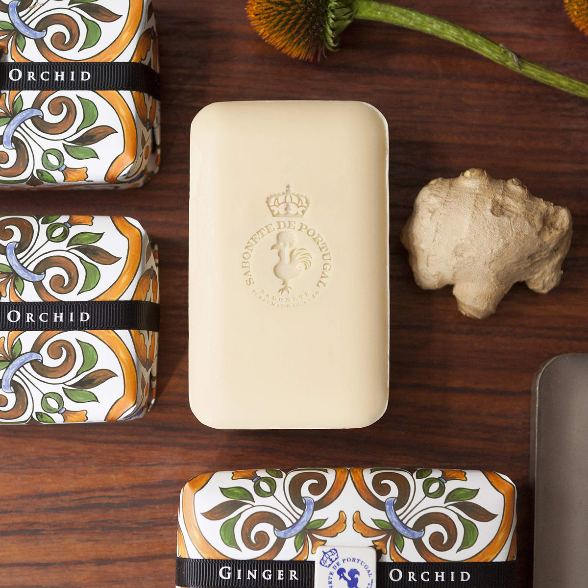 Ginger & Orchid Portuguese Tile Soap 300 g by Castelbel Porto