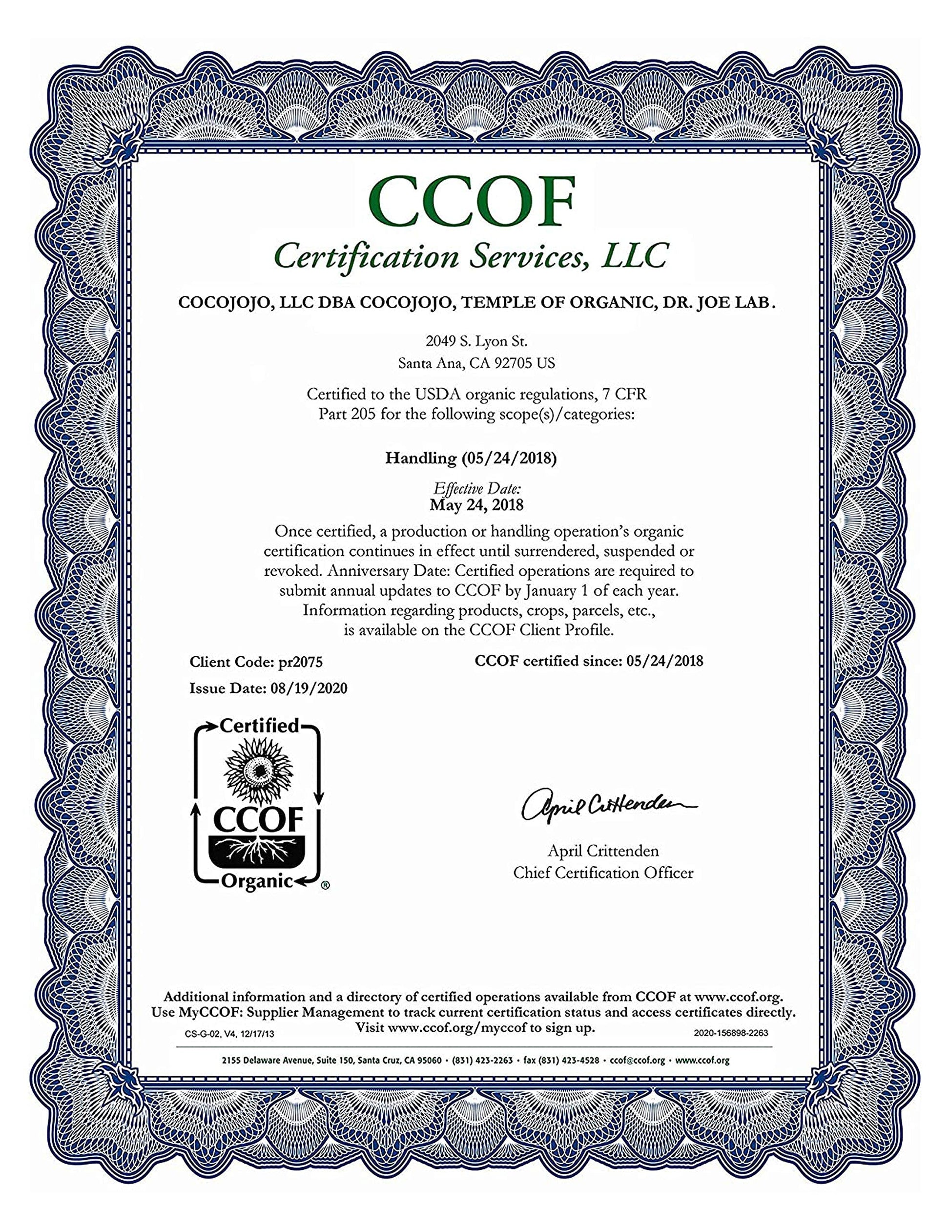 Aceite de Ricino USDA Orgánico Certificado 32 oz Sin Hexano Prensado en Frío 100% Puro Hidratante para Piel Seca y Cuidado del Cabello