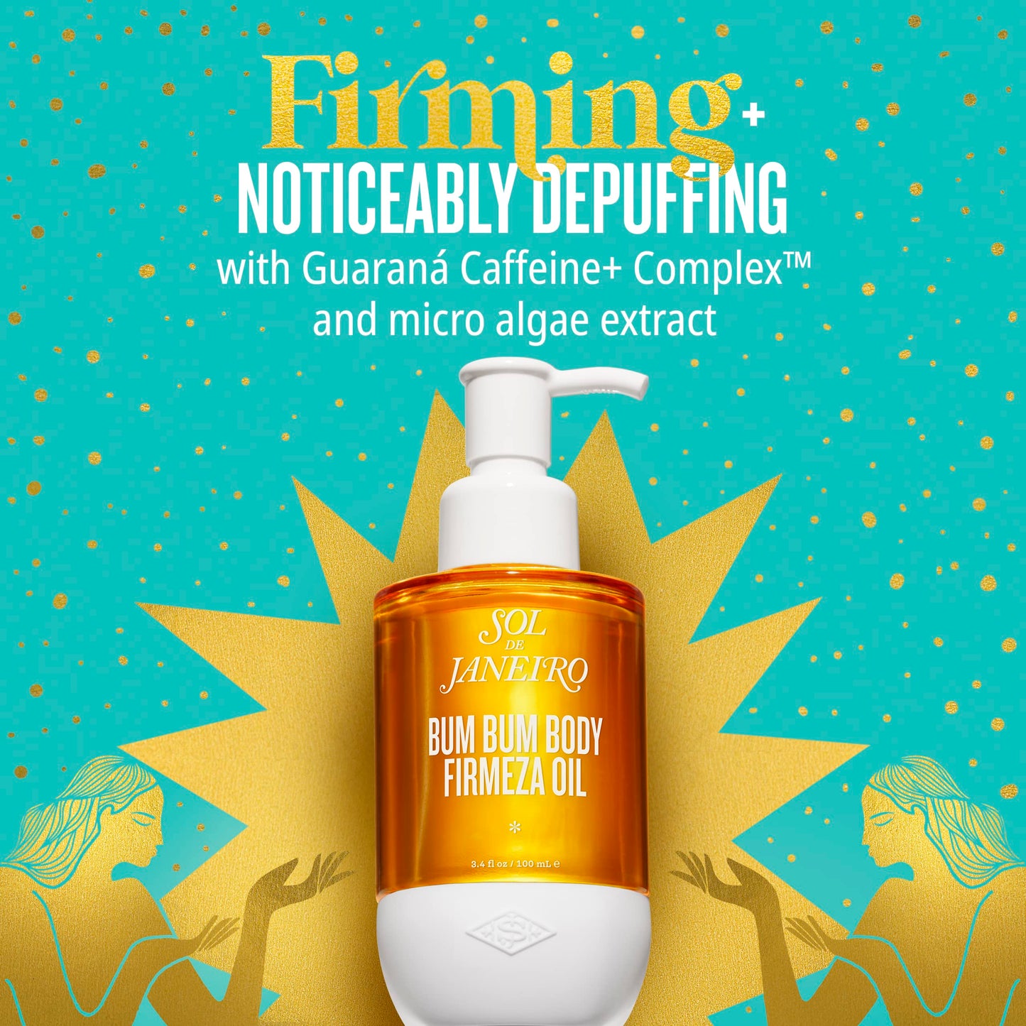 Sol De Janeiro Sol De Janeiro de Sol De Janeiro, Aceite Corporal Bum Bum Firmeza -100ml/3.4oz